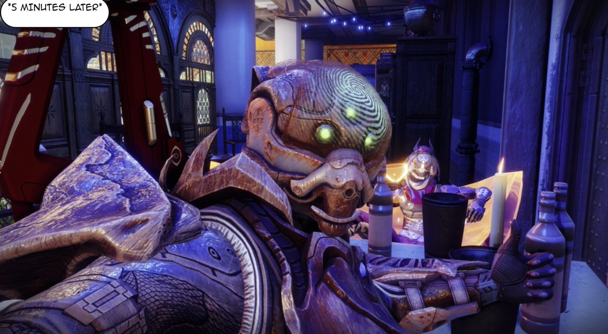 “A Husk and an Acolyte walk into a bar”

#Destiny2 #Destiny2Fashion #D2HeresyFashion 

<a href="/A_dmg04/">dmg04</a>

<a href="/BrunoLouviers/">Br1</a>

<a href="/MoltenSlowa/">Mitch Alpiner</a>

<a href="/asalisbury/">𝙰𝚗𝚍𝚢 𝚂𝚊𝚕𝚒𝚜𝚋𝚞𝚛𝚢</a>

<a href="/DestinyTheGame/">Destiny 2</a>
 
<a href="/Destiny2Team/">Destiny 2 Team</a>
 
<a href="/DestinyGameANZ/">Destiny 2 ANZ</a>