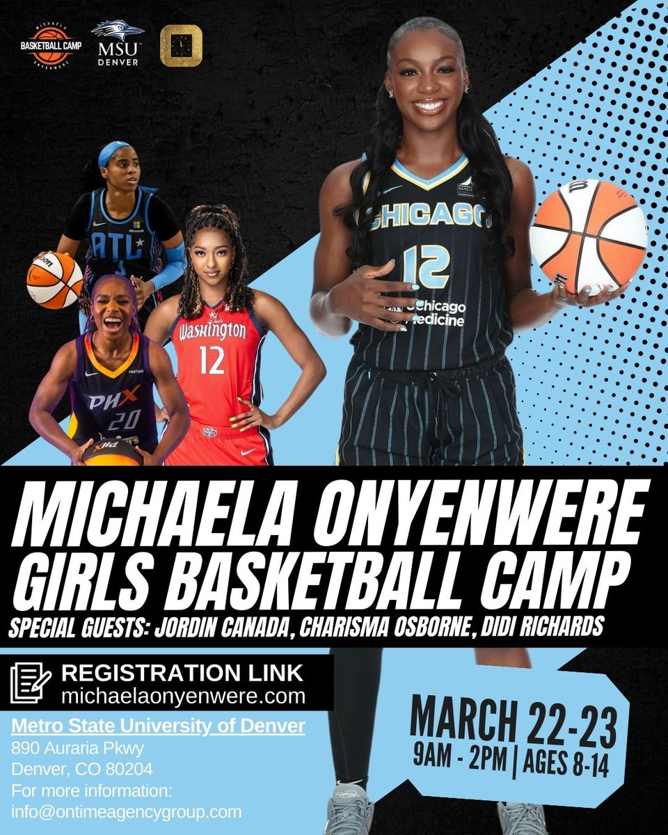 Hoopstracker (@hoopstracker) on Twitter photo Announcing: <a href="/monyenwere_/">Michaela Onyenwere</a> Middle school girls camp. March 22-23. Details :
Register - michaelaonyenwere.com
Only 80 spots , Kids will be getting some cool stuff
<a href="/MtnWestPremier/">Mountain West Premier</a> <a href="/Hardwood_Elite/">Hardwood Basketball</a> <a href="/elite_lockdown/">Colorado Lockdown</a> @FLTripleThreat <a href="/COHoopsters/">Colorado Hoopsters</a> <a href="/LadyRidersball/">Lady RoughRiders Basketball</a> Announcing: <a href="/monyenwere_/">Michaela Onyenwere</a> Middle school girls camp. March 22-23. Details :
Register - michaelaonyenwere.com
Only 80 spots , Kids will be getting some cool stuff
<a href="/MtnWestPremier/">Mountain West Premier</a> <a href="/Hardwood_Elite/">Hardwood Basketball</a> <a href="/elite_lockdown/">Colorado Lockdown</a> @FLTripleThreat <a href="/COHoopsters/">Colorado Hoopsters</a> <a href="/LadyRidersball/">Lady RoughRiders Basketball</a>