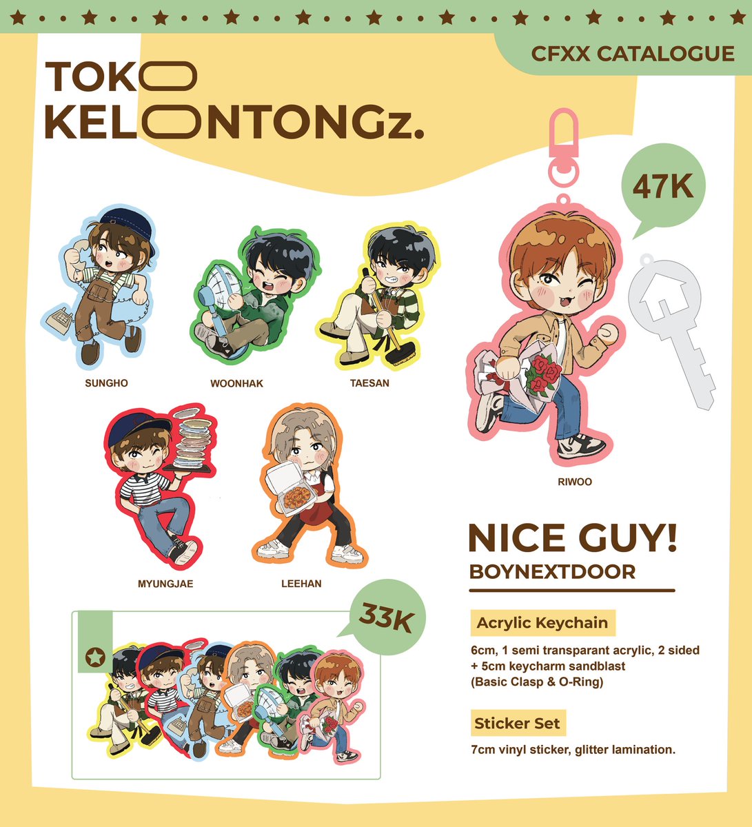 kelontongz's tweet photo. [🔁 &amp; 🩷 are very appreciated]

HELOOW! Marie’s #CFXX PO is open!
—Toko Kelontongz.

🗓️PO: 3 March- 13 March 2025
🛒Mail Order &amp; Pick-up order Day 1 only 
🧃Hololive ID, BOYNEXTDOOR, Aikatsu, Ranma1/2, Atarashii Gakko, Tamako Market

🔗PO link below!👇

#CFXXcatalogue #CF20 #cfxx https://t.co/dMWiH7r8Mr