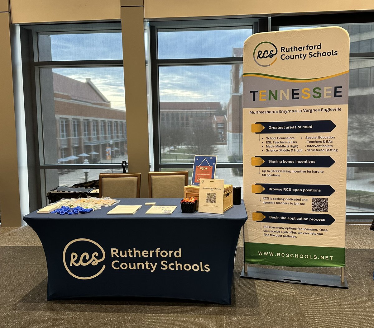 RCS Jobs (@rcs_jobs) on Twitter photo Iโm ready to meet some Volunteers! Thank you, <a href="/UTKnoxville/">UT Knoxville</a> , Knoxville for hosting todayโs Education Careers Fair. We canโt wait to welcomes you to <a href="/rucoschools/">Rutherford County Schools</a> ๐๐ Iโm ready to meet some Volunteers! Thank you, <a href="/UTKnoxville/">UT Knoxville</a> , Knoxville for hosting todayโs Education Careers Fair. We canโt wait to welcomes you to <a href="/rucoschools/">Rutherford County Schools</a> ๐๐