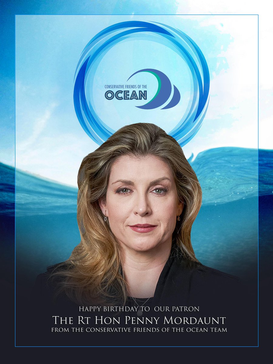 Conservative Friends Of The Ocean (@cfotocean) on Twitter photo ๐ Wishing a very happy birthday to our amazing patron, <a href="/PennyMordaunt/">Penny Mordaunt</a>!
As our very first patron, your support from day one has been incredible ๐
Thank you for all you do to champion our mission! ๐ ๐ Wishing a very happy birthday to our amazing patron, <a href="/PennyMordaunt/">Penny Mordaunt</a>!
As our very first patron, your support from day one has been incredible ๐
Thank you for all you do to champion our mission! ๐