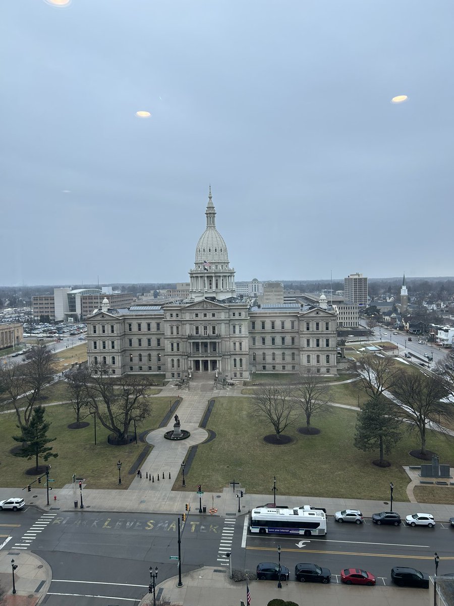 In Lansing, MI today talking to lawmakers about the importance of science-backed health policies! #SciencePolicy #NeuroAdvocate #HealthPolicy
