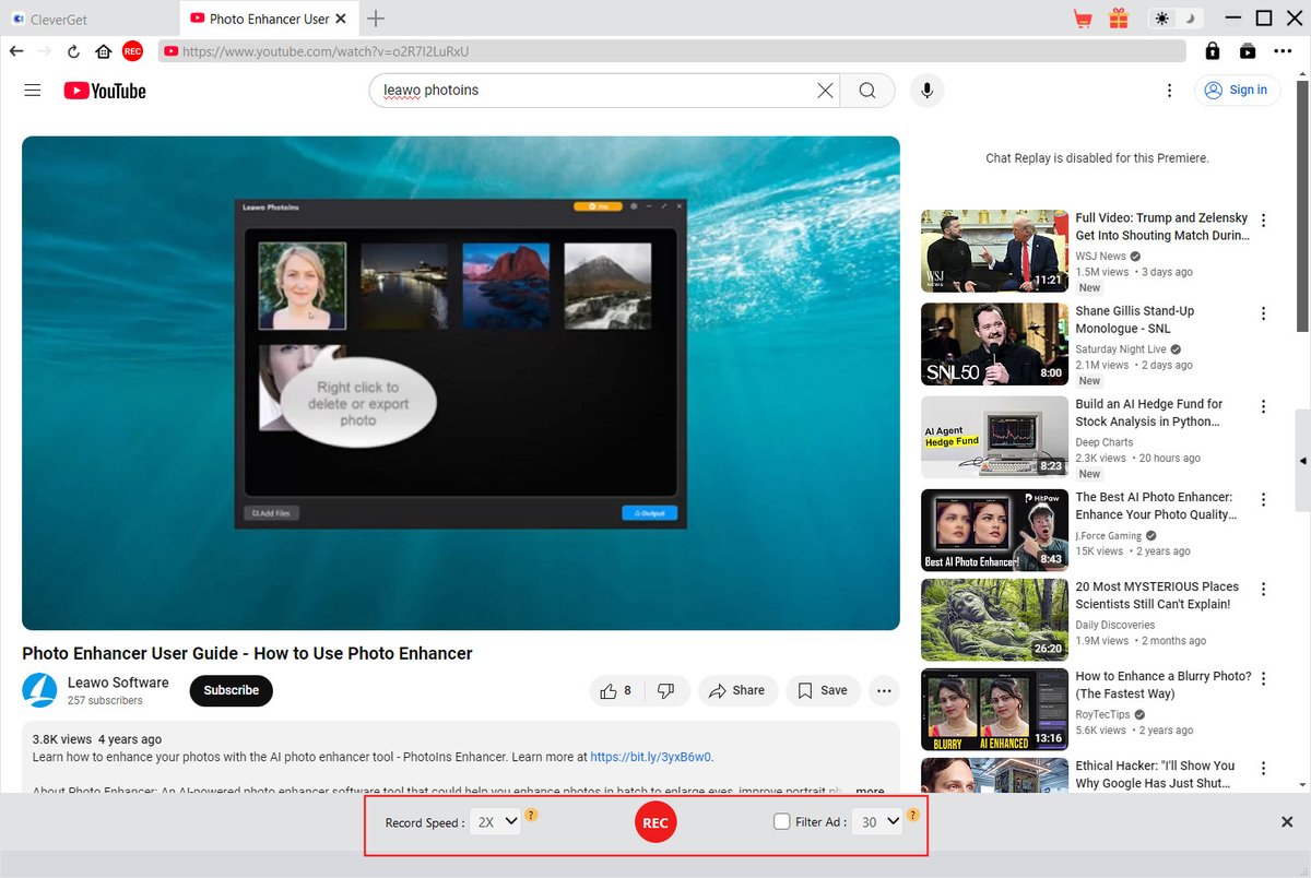 Update: CleverGet v20.1.0.0 just got officially released with brand new Streaming Video Recorder module, which now now supports up to 5X recording speed with up to 4K 60FPS quality and ad filtered. Experience the new CleverGet Streaming Video Recorder at bit.ly/3DhvTkk