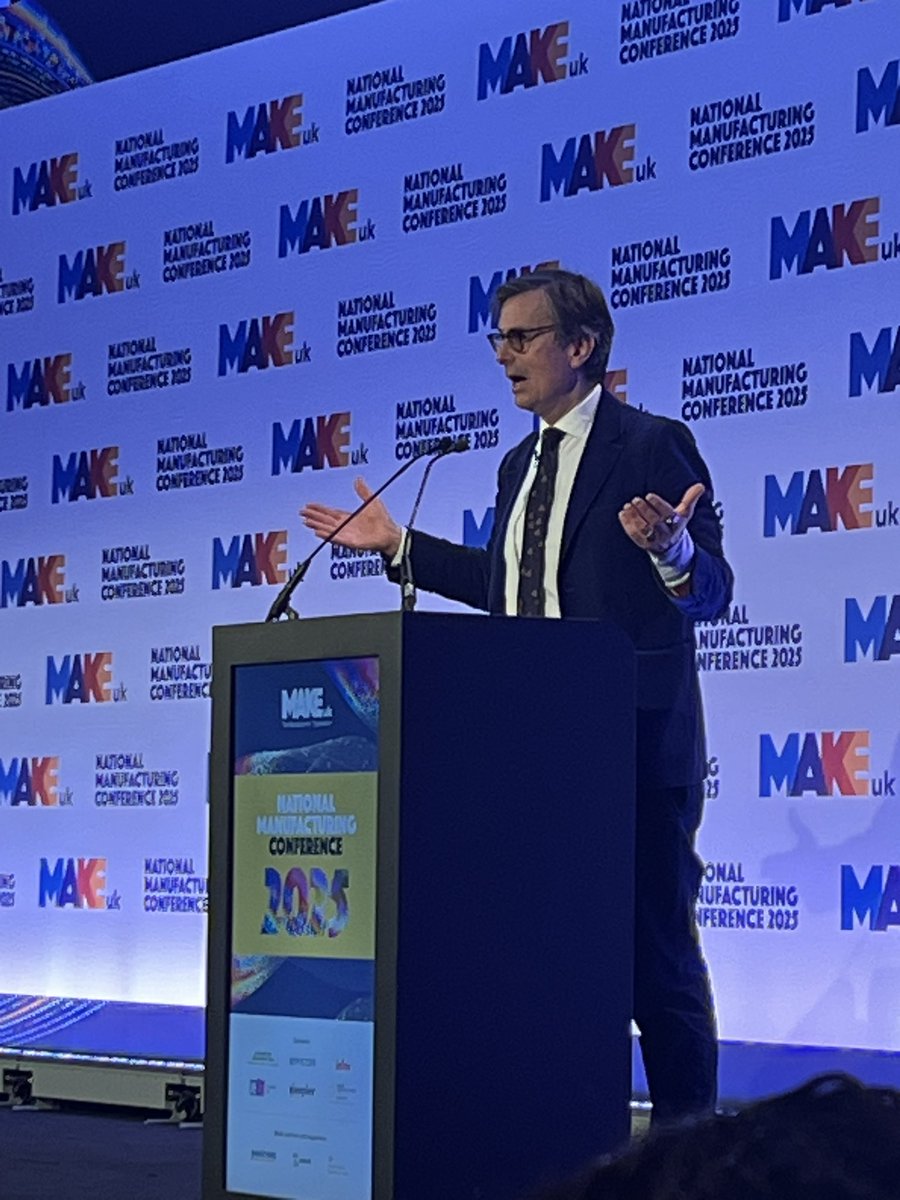 Optimism from <a href="/Peston/">Robert Peston</a> on UK’s future trade relationship with EU at #MakeUK2025