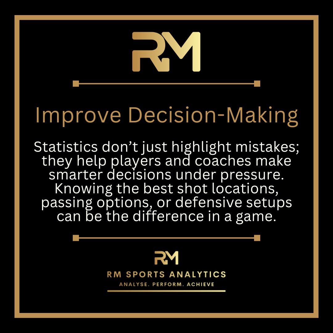 RMSportAnalytic's tweet photo. 📊 Marginal gains win games—performance analysis helps you find them. 

📩 Ready to level up? Get in touch!

📧 rmsportsanalytics@gmail.com
🌍 https://t.co/WsR7XRiEKX
📲 @rmsportsanalytics
#SportsAnalysis #SportsAnalytics #GAA #RMSportsAnalytics #PerformanceAnalysis #GAAClubs https://t.co/jjhxDg9bgW