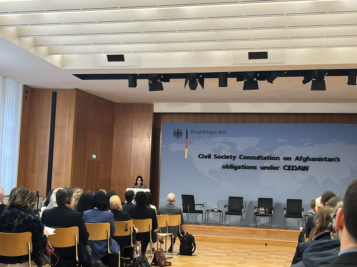 Shaharzad Akbar شهرزاد اکبر (@shaharzadakbar) on Twitter photo Read the joint civil society statement on the Legal Initiative to Hold Afghanistan Accountable for Violations of CEDAW as Germany is hosting a civil society consultation today
<a href="/rawadari_org/">Rawadari رواداری</a> Read the joint civil society statement on the Legal Initiative to Hold Afghanistan Accountable for Violations of CEDAW as Germany is hosting a civil society consultation today
<a href="/rawadari_org/">Rawadari رواداری</a>