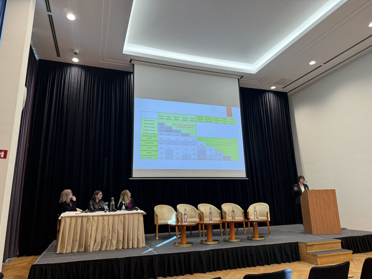 Simulation education centre (@simzdl) on Twitter photo Presentation of the international PaRIS study 🌍 – Assessing patient experiences and outcomes of care
The results were presented by:
📌 Prof. Dr. Zalika KLEMENC KETIŠ Institute for Research and Development of Primary Health Care (IRROZ) <a href="/ZDLjubljana/">Zdravstveni dom Ljubljana</a> <a href="/zdravniska/">Zdravniška zbornica Slovenije</a> Presentation of the international PaRIS study 🌍 – Assessing patient experiences and outcomes of care
The results were presented by:
📌 Prof. Dr. Zalika KLEMENC KETIŠ Institute for Research and Development of Primary Health Care (IRROZ) <a href="/ZDLjubljana/">Zdravstveni dom Ljubljana</a> <a href="/zdravniska/">Zdravniška zbornica Slovenije</a>