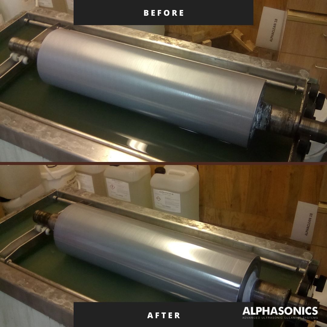 Dirty anilox &amp; gravure rollers = poor print quality! ❌ Inconsistent colours ❌ Downtime ❌ High costs. Our ultrasonic cleaners restore precision for sharper prints &amp; longer runs. 💬 Struggling with this?  #PrintIndustry #flexography #anilox #PrintQuality #AniloxCleaning