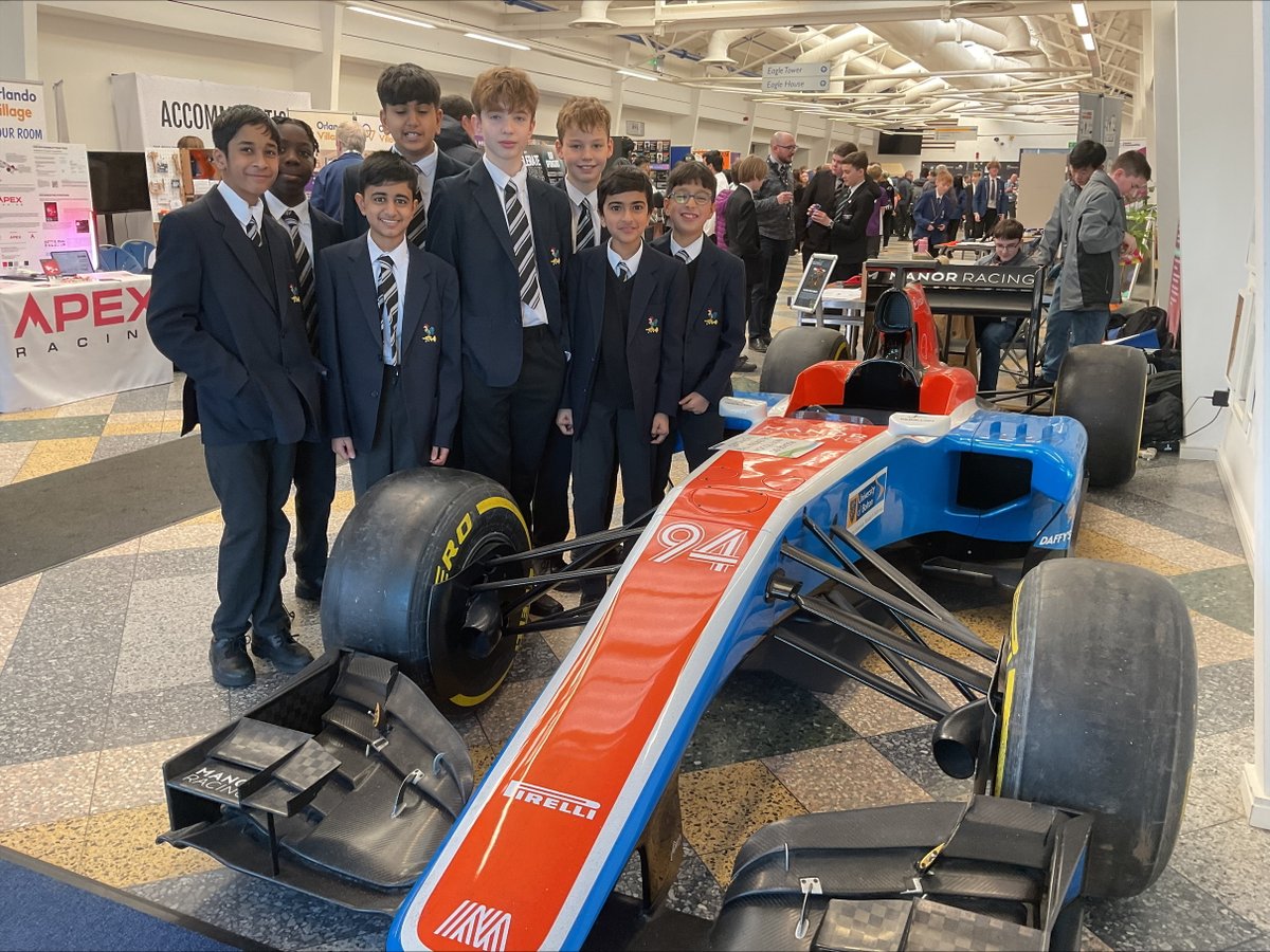 BoltonSch's tweet photo. Last week Y7&8 #BSBD pupils competed at the @F1_in_Schools regional heats.
Teams created an F1-inspired vehicle using CAD/ CAM & a portfolio before presenting to a panel. Pupils had a great day gaining insight into the next stages of the comp.
#BoltonSch #BoltonDesignTech #F1 https://t.co/Z3BRBfd9jJ