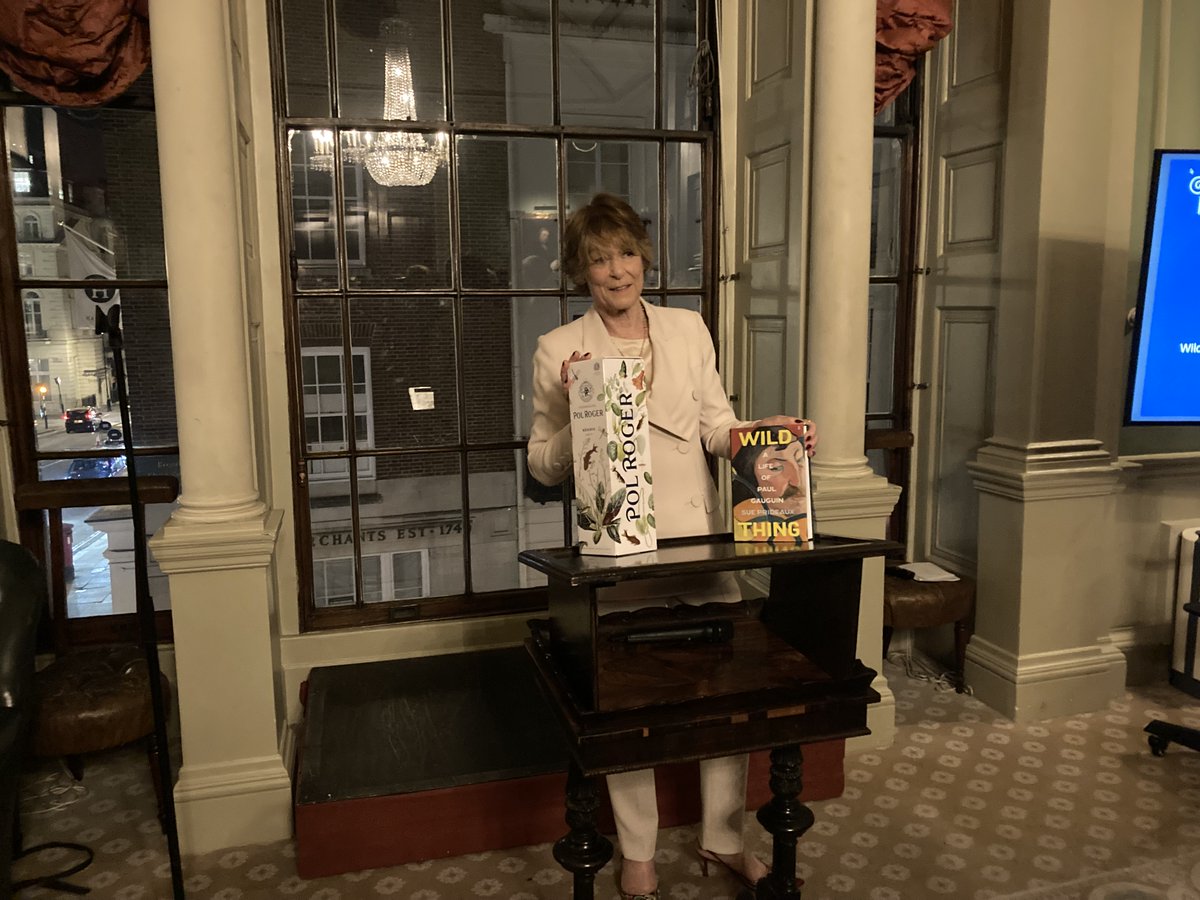 Today's top story:

Wild Thing: A Life of Paul Gauguin by Sue Prideaux (<a href="/FaberBooks/">Faber Books</a>) has won the <a href="/DuffCooperPrize/">The Pol Roger Duff Cooper Prize</a> 

buff.ly/lu5Ibfi  (£)