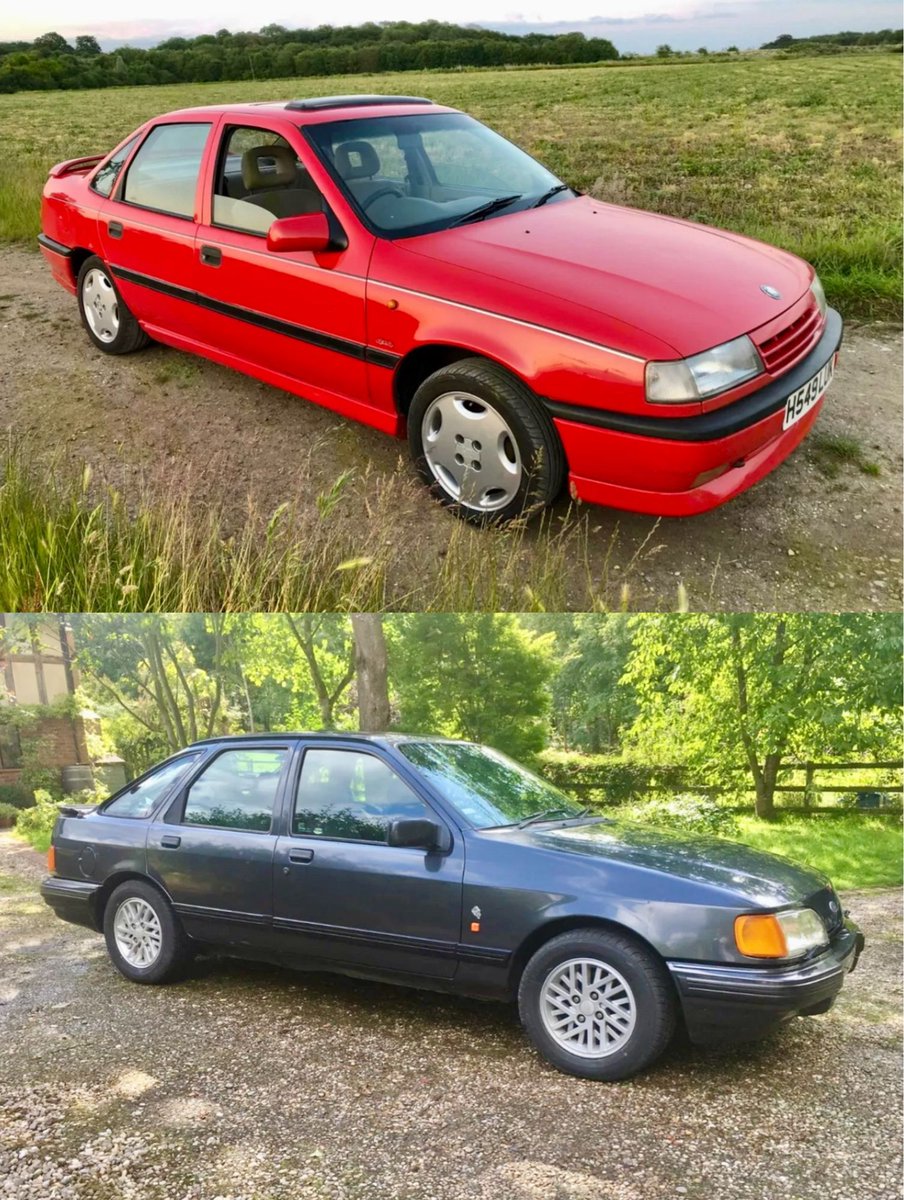 unusual_cars's tweet image. Vauxhall Cavalier 4x4 Turbo or Ford Sierra XR4x4 - Which would you choose and why? #Vauxhall #ford