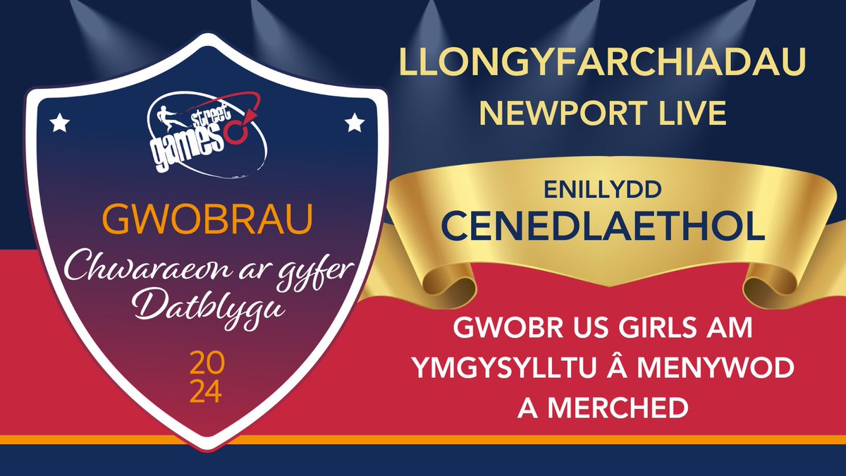 StreetGames Wales (@streetgamewales) on Twitter photo A big shout out to <a href="/NewportLiveUK/">Newport Live</a> live for winning the Wales Us Girls Award. Mae'n wych gweld y gwaith rydych chi'n ei wneud i ymgysylltu â menywod a merched yn eich cymuned. <a href="/nlsportsdev/">Community Sport & Wellbeing (Newport Live)</a> <a href="/NewportCouncil/">Newport City Council</a> <a href="/jessicamordenmp/">Jessica Morden MP</a> A big shout out to <a href="/NewportLiveUK/">Newport Live</a> live for winning the Wales Us Girls Award. Mae'n wych gweld y gwaith rydych chi'n ei wneud i ymgysylltu â menywod a merched yn eich cymuned. <a href="/nlsportsdev/">Community Sport & Wellbeing (Newport Live)</a> <a href="/NewportCouncil/">Newport City Council</a> <a href="/jessicamordenmp/">Jessica Morden MP</a>
