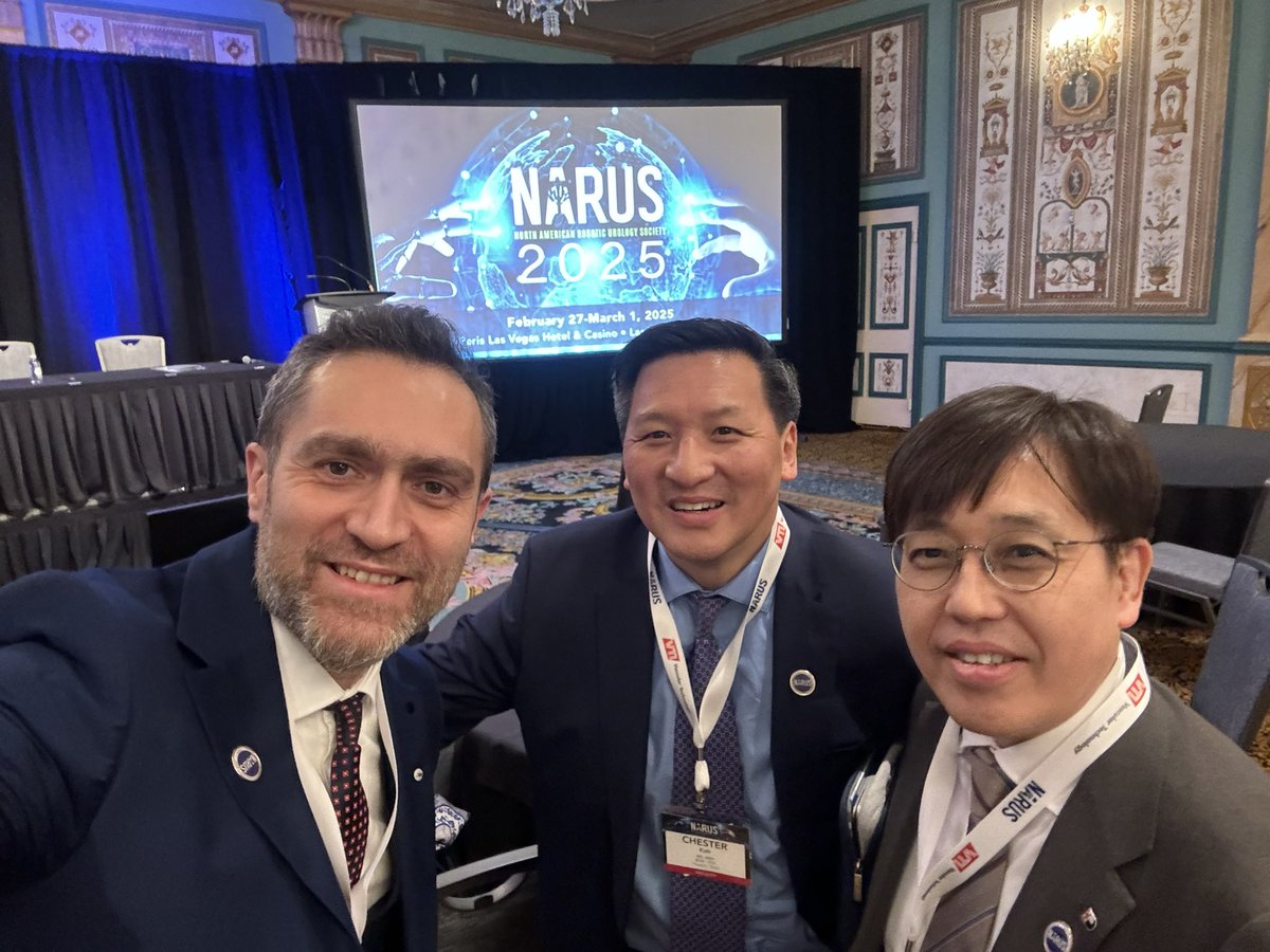 Selçuk Sılay🩺 (@selcuksilay) on Twitter photo Extremely honered to be invited as keynote lecturer at #narus2025 Fantastic lectures, live surgeries and faculty at #LasVegas <a href="/RoboUro/">North American Robotic Urology Society | NARUS</a> hope to see you next time ✌️ Extremely honered to be invited as keynote lecturer at #narus2025 Fantastic lectures, live surgeries and faculty at #LasVegas <a href="/RoboUro/">North American Robotic Urology Society | NARUS</a> hope to see you next time ✌️