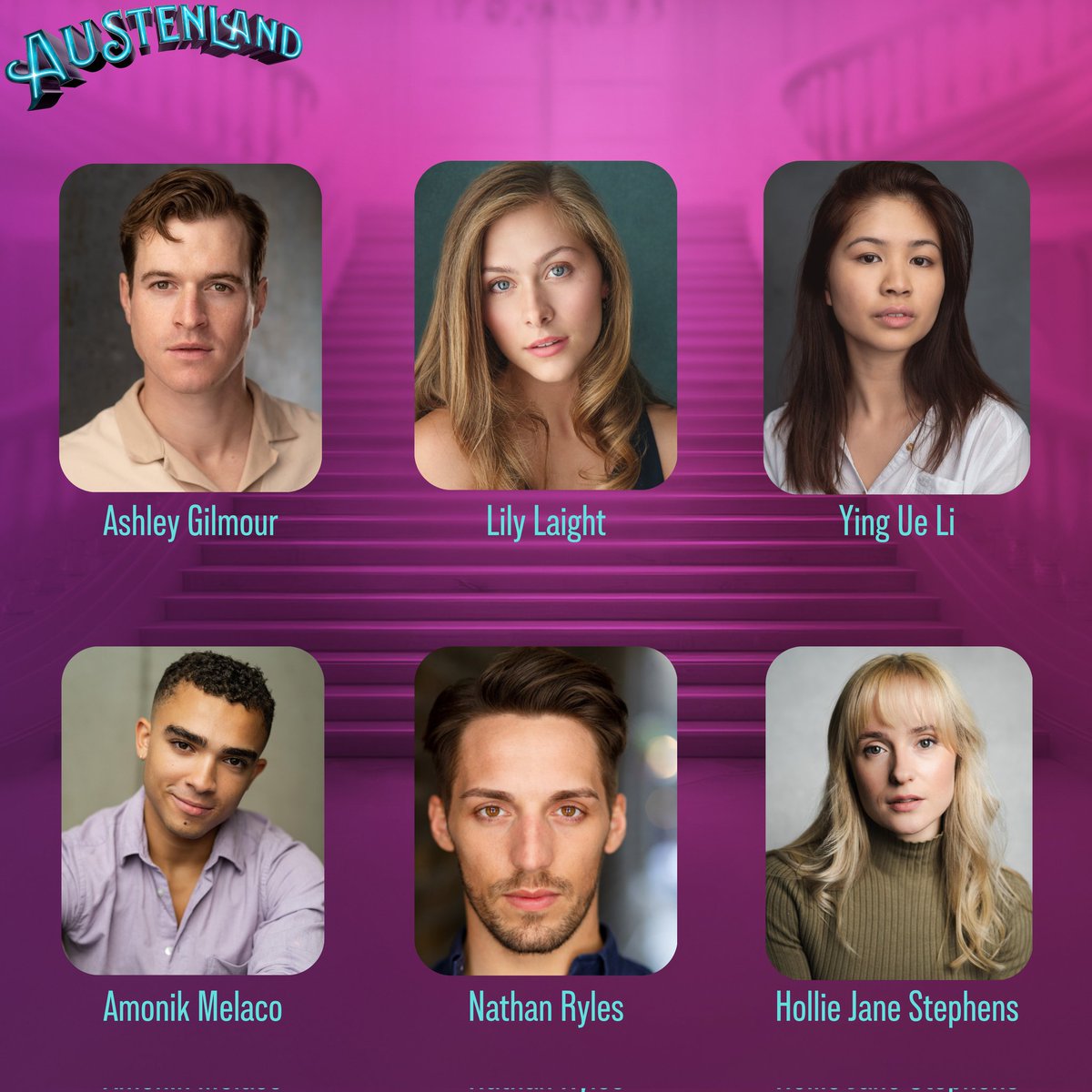 All That Dazzles (@atdazzles) on Twitter photo The full cast joining <a href="/luciejones1/">Lucie Jones</a> for the world premiere concert performances of 'Austenland' have been announced.
Laura Baldwin <a href="/Oli_Higginson/">Oli Higginson</a> <a href="/cassidyjanson/">Cassidy Janson</a> <a href="/idrissk/">Idriss Kargbo</a> and <a href="/alexdeboo/">Alex Young</a> are among those appearing at the <a href="/SavoyTheatreLdn/">Savoy Theatre</a> on 24th March.
🎟prf.hn/click/camref:1… The full cast joining <a href="/luciejones1/">Lucie Jones</a> for the world premiere concert performances of 'Austenland' have been announced.
Laura Baldwin <a href="/Oli_Higginson/">Oli Higginson</a> <a href="/cassidyjanson/">Cassidy Janson</a> <a href="/idrissk/">Idriss Kargbo</a> and <a href="/alexdeboo/">Alex Young</a> are among those appearing at the <a href="/SavoyTheatreLdn/">Savoy Theatre</a> on 24th March.
🎟prf.hn/click/camref:1…