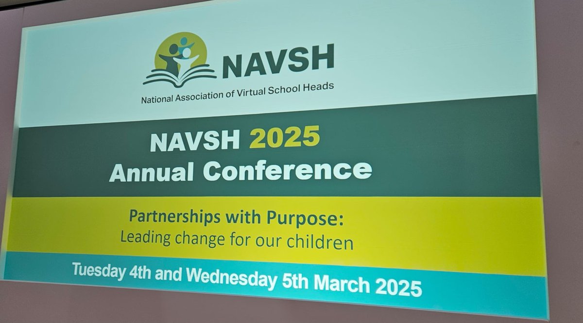 AfC Virtual School are excited to be attending the NAVSH conference in Liverpool today.