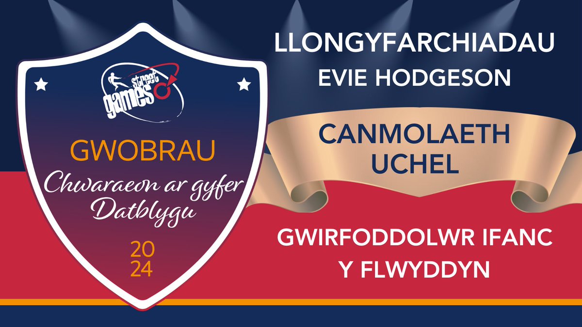 StreetGames Wales (@streetgamewales) on Twitter photo Congratulations Bobby Hooper <a href="/MilfordYouth/">Milford Haven Youth</a> & Evie Hodgeson <a href="/BulldogsBCA/">Bulldogs BCA</a> Highly Commended for Wales Young Volunteer of the Year. Daliwch ati i wneud gwahaniaeth yn eich cymunedau! Congratulations Bobby Hooper <a href="/MilfordYouth/">Milford Haven Youth</a> & Evie Hodgeson <a href="/BulldogsBCA/">Bulldogs BCA</a> Highly Commended for Wales Young Volunteer of the Year. Daliwch ati i wneud gwahaniaeth yn eich cymunedau!