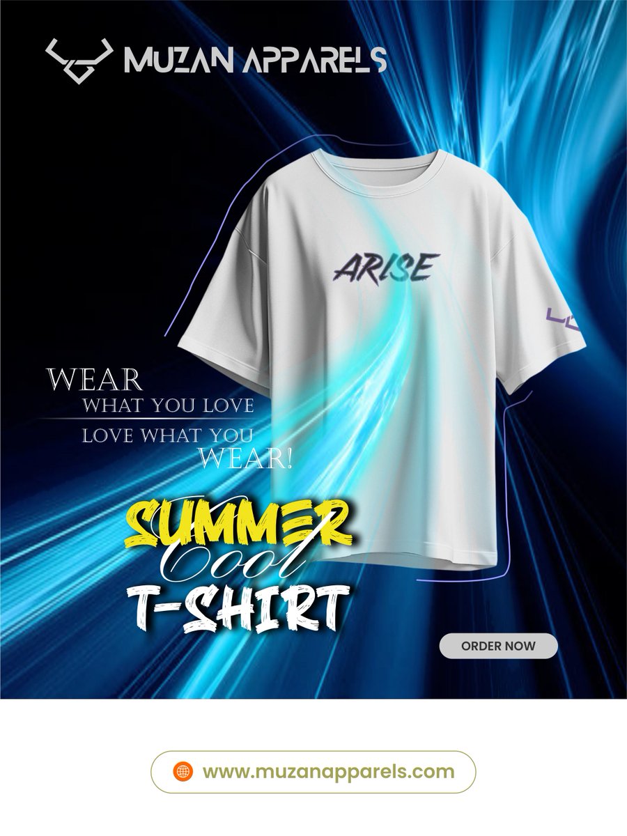 ApparelsMu12813's tweet photo. ☀️ Stay Cool, Look Cool with Muzan Apparels!
🔥 Summer Ready with Our Trendy T-Shirts!

💥 Wear What You Love, Love What You Wear!
🛒 Order Now and Stay Stylish This Summer!

🌐 Visit:https://t.co/YJOsqtlm1M
#MuzanApparels #SummerTShirts #FashionForward #WearWhatYouLove https://t.co/n9hqPEBUMT