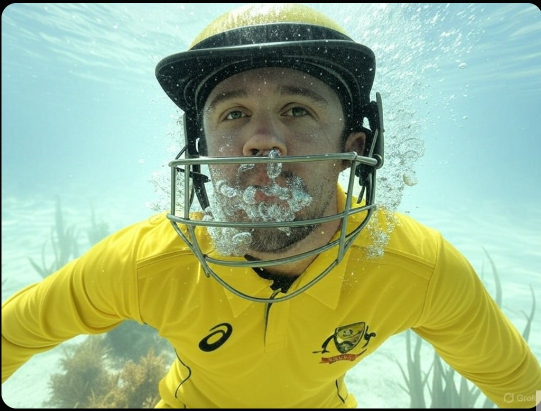 #INDvsAUS semifinal 
Travis Head drowned by Varun