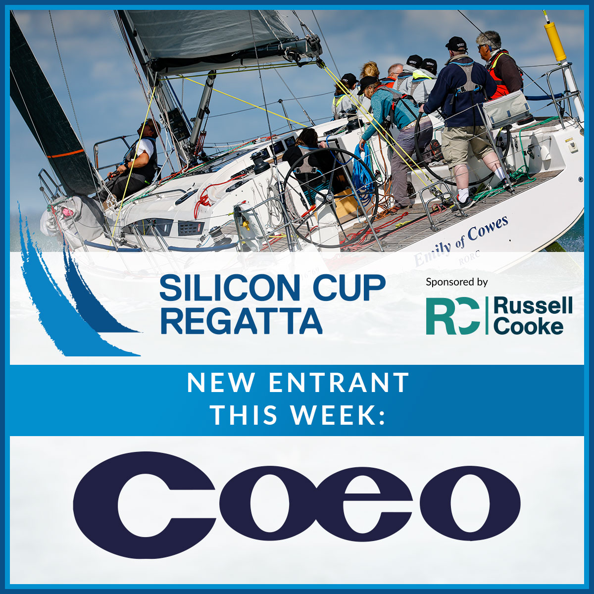 Another week, another entry! This week we welcome <a href="/CoeoLtd/">Coeo</a> to the 25th edition of the Silicon Cup🎉 

#TheSiliconCup - the UK's largest #IT #networking and #fundraising #regatta. Find out more: bit.ly/3RUn7MB