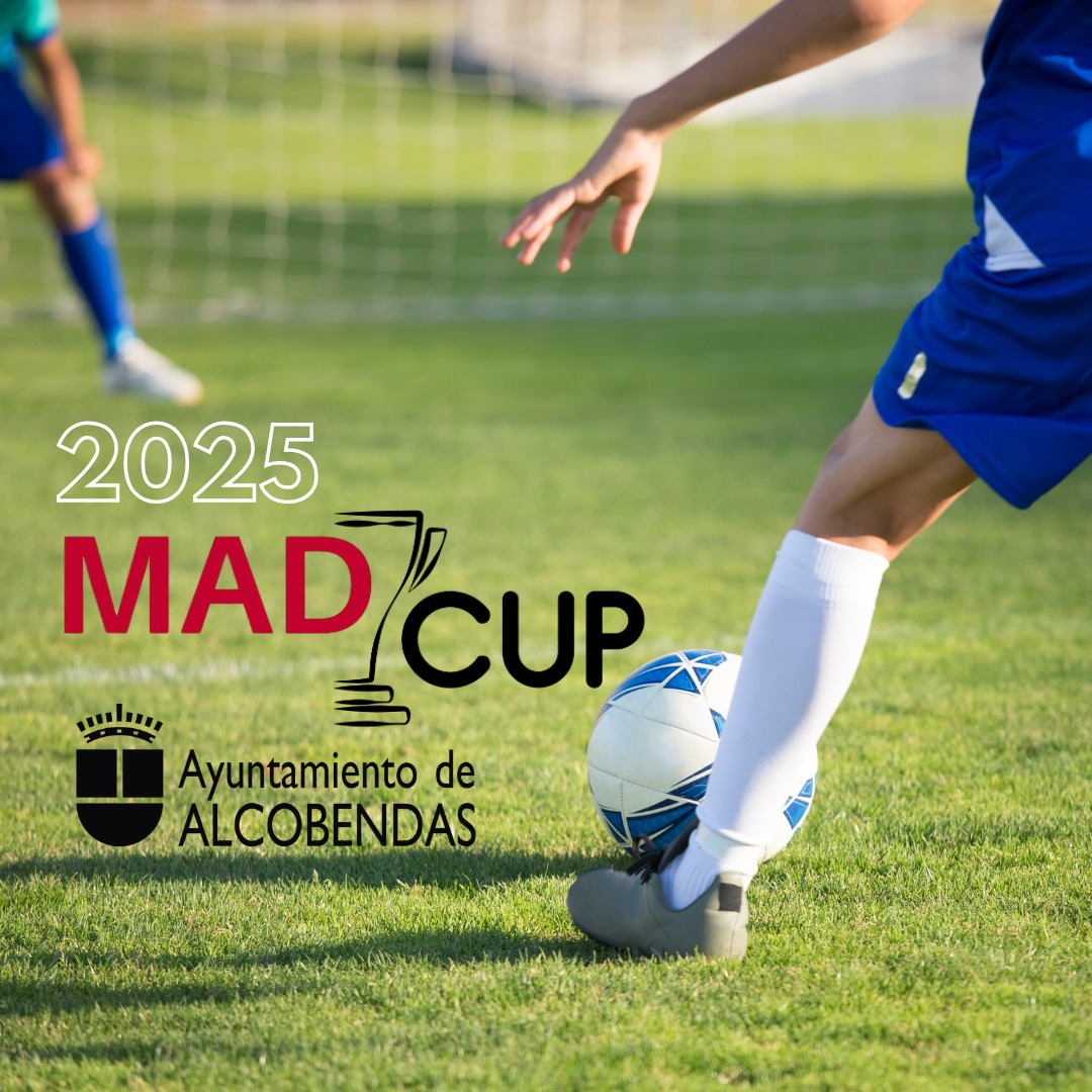 ⚽️ ¡La MADCUP vuelve a Alcobendas! 🎉
Del 20 al 25 de junio, nuestra ciudad será una de las sedes oficiales como Ciudad Europea del Deporte 2025.
En 2024, participaron 809 equipos de 34 países y se jugaron 2.300 partidos. 🌍🏟️
¡Pronto más detalles! 🔜⚽️
