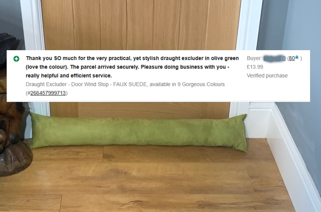 petnhome's tweet image. Our draught excluders are popular again with the cold frosty mornings! They are perfect for keeping out those pesky draughts! Find all our colours herew; 

petnhome.co.uk/index.php?rout…
 
#frosty #draughts #draughtexcluder 
#mhhsbd