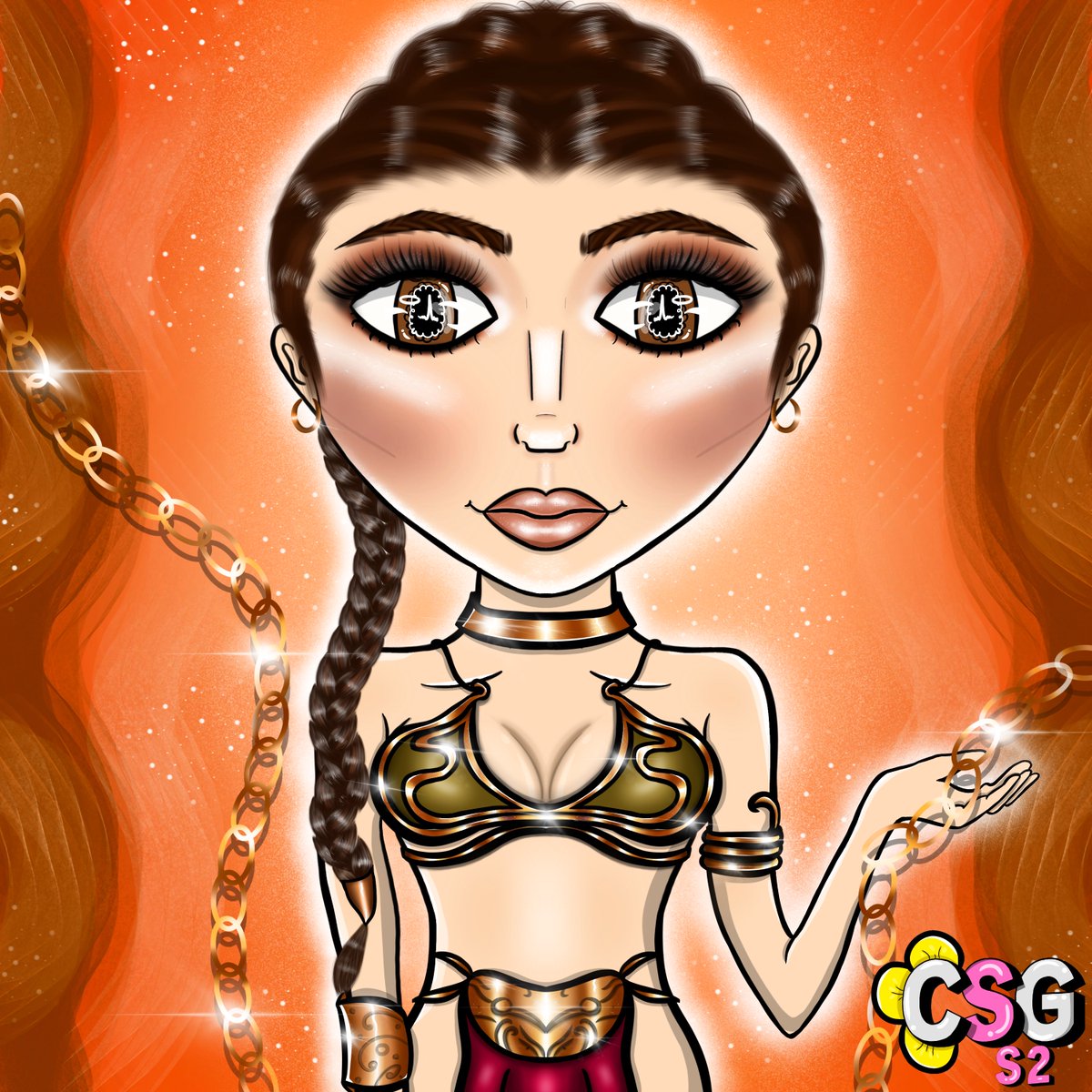 Good Morning😌

Showcasing the latest drop inspired by “Princess Leia” in her sexy dancing costume 💃

 Recommended , Reserved &amp; Sold to <a href="/14EmDubYa/">Marc👑o-matic💎💚</a> 💕Thank you sm! #ClassySassyGirls