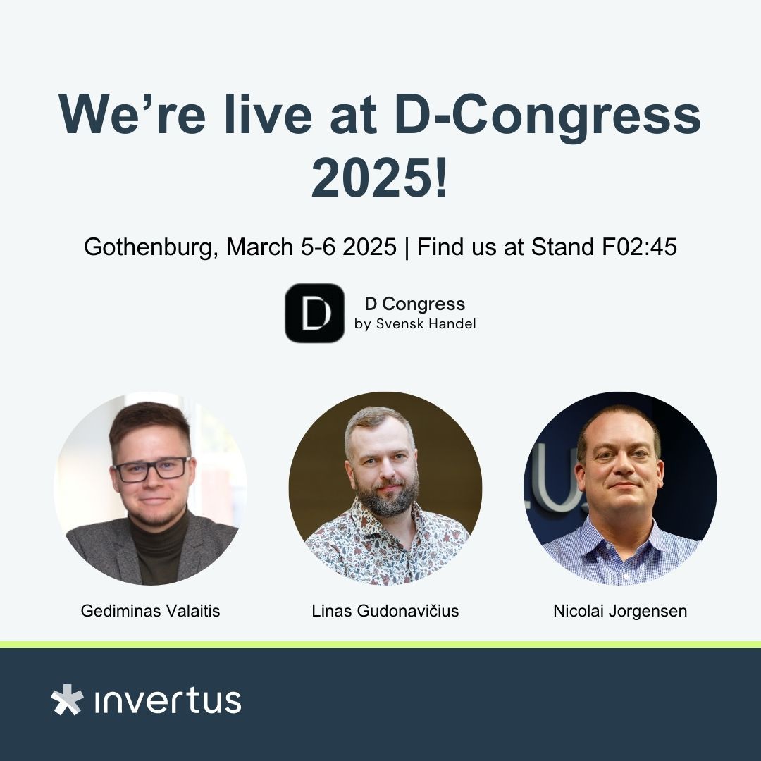 Invertus - Enabling Digital Commerce (@invertus) on Twitter photo Invertus is live at #D-Congress-the biggest eCommerce event in the Nordics, ready to talk eCommerce, data privacy, and marketing automation!📍 Find us at stand F02:45–let’s talk about the future of digital commerce! @Salesmanago <a href="/Leadoo/">Lea Nazareno</a> @Piwik PRO <a href="/Cookie/">Connie Loizos</a> Information <a href="/Trustpilot/">Trustpilot</a> Invertus is live at #D-Congress-the biggest eCommerce event in the Nordics, ready to talk eCommerce, data privacy, and marketing automation!📍 Find us at stand F02:45–let’s talk about the future of digital commerce! @Salesmanago <a href="/Leadoo/">Lea Nazareno</a> @Piwik PRO <a href="/Cookie/">Connie Loizos</a> Information <a href="/Trustpilot/">Trustpilot</a>