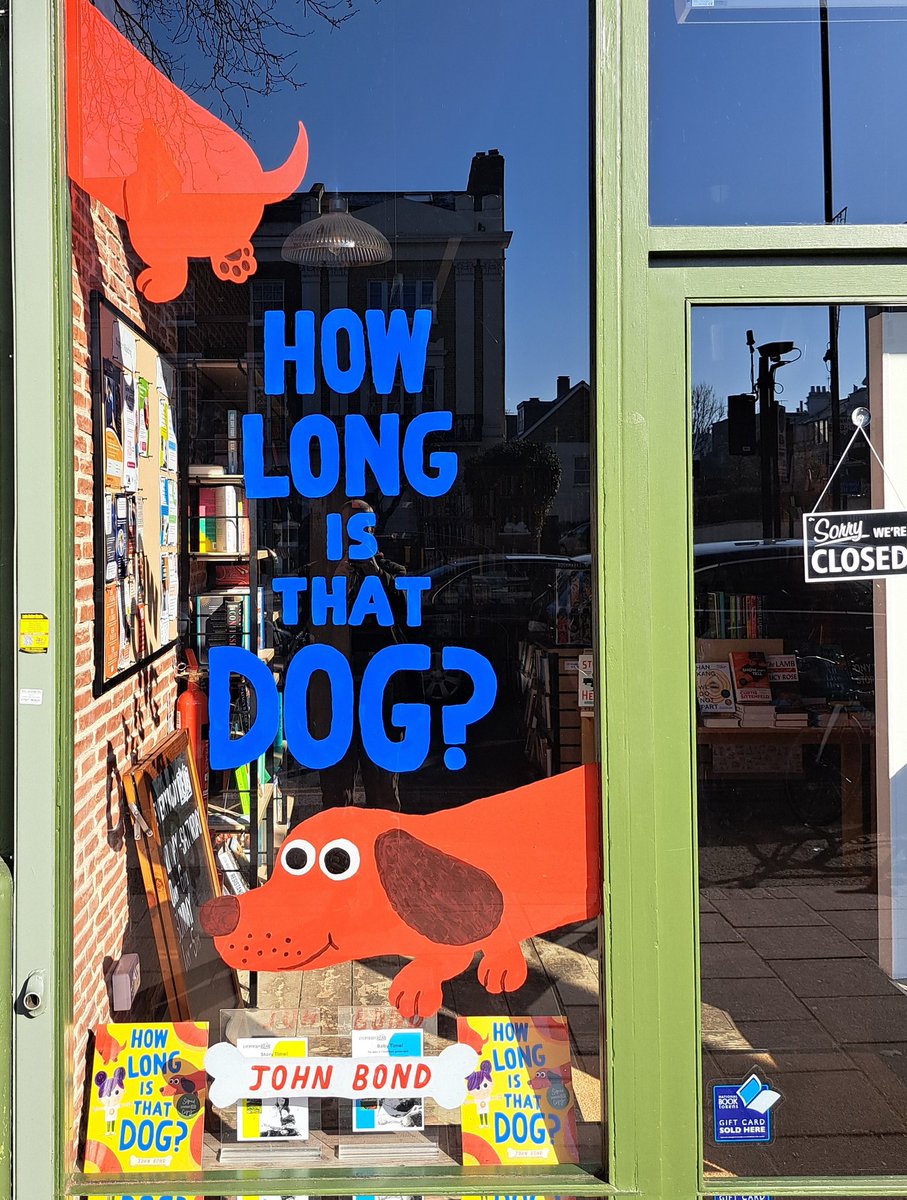 Everybody Reads (@everybody_reads) on Twitter photo Thank so much John Bond for painting our window today, and also signing our copies of How Long Is That Dog?
Signed copies are available in-store now.
#johnbond #howlongisthatdog
#picturebooks #signedbytheauthor #bookshopwindow <a href="/HarperCollinsCh/">HarperCollins Children's Books</a> Thank so much John Bond for painting our window today, and also signing our copies of How Long Is That Dog?
Signed copies are available in-store now.
#johnbond #howlongisthatdog
#picturebooks #signedbytheauthor #bookshopwindow <a href="/HarperCollinsCh/">HarperCollins Children's Books</a>