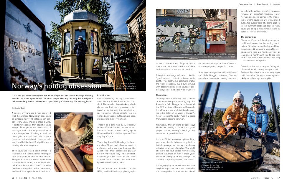 I delved into Norway’s 🌭 hot dog obsession…