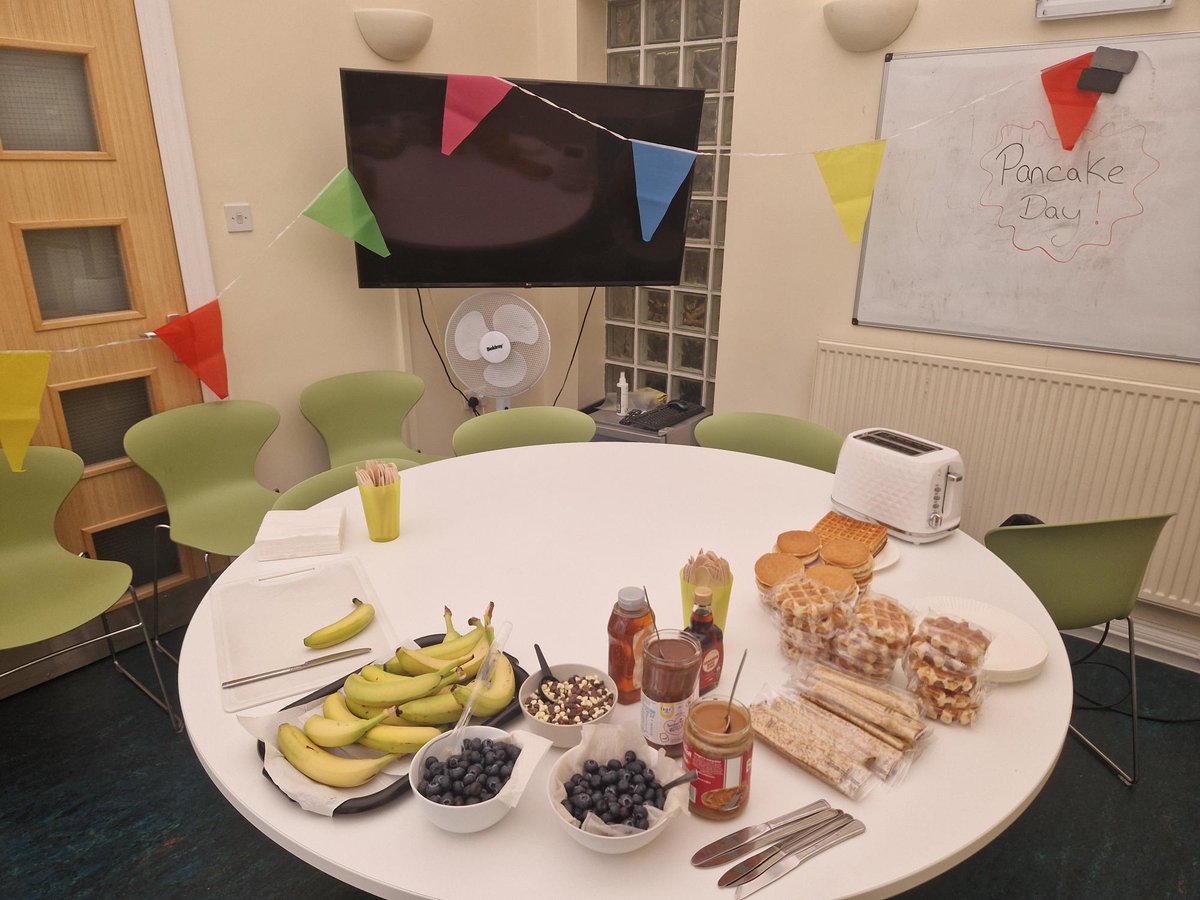 Happy Shrove Tuesday 🥞

We've set up a Pancake Station for our teams to create a sweet treat to brighten up their Tuesday!
Have a 'flipping' good day everyone 😃

#ShroveTuesday #PancakeDay #CrowderConsulting #TuesdayTreat