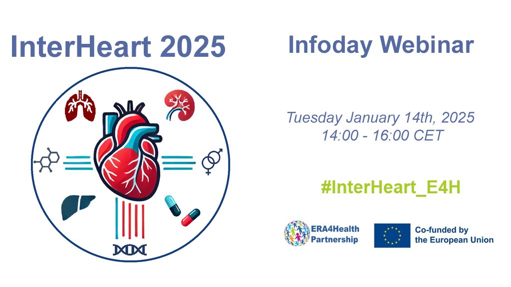 Fundación PTS (Parque Tecnológico de la Salud) (@fundacionpts) on Twitter photo 🗓️ Hasta el 7 de marzo puedes presentar la solicitud para la cuarta convocatoria del Partenariado <a href="/ERA4Health_EU/">ERA4Health_Partnership</a> para la financiación de proyectos trasnacionales #InterHeart en la que participa <a href="/saludand/">Consejería de Salud y Consumo</a>
🔗 Más información: lc.cx/sa1uSx 🗓️ Hasta el 7 de marzo puedes presentar la solicitud para la cuarta convocatoria del Partenariado <a href="/ERA4Health_EU/">ERA4Health_Partnership</a> para la financiación de proyectos trasnacionales #InterHeart en la que participa <a href="/saludand/">Consejería de Salud y Consumo</a>
🔗 Más información: lc.cx/sa1uSx