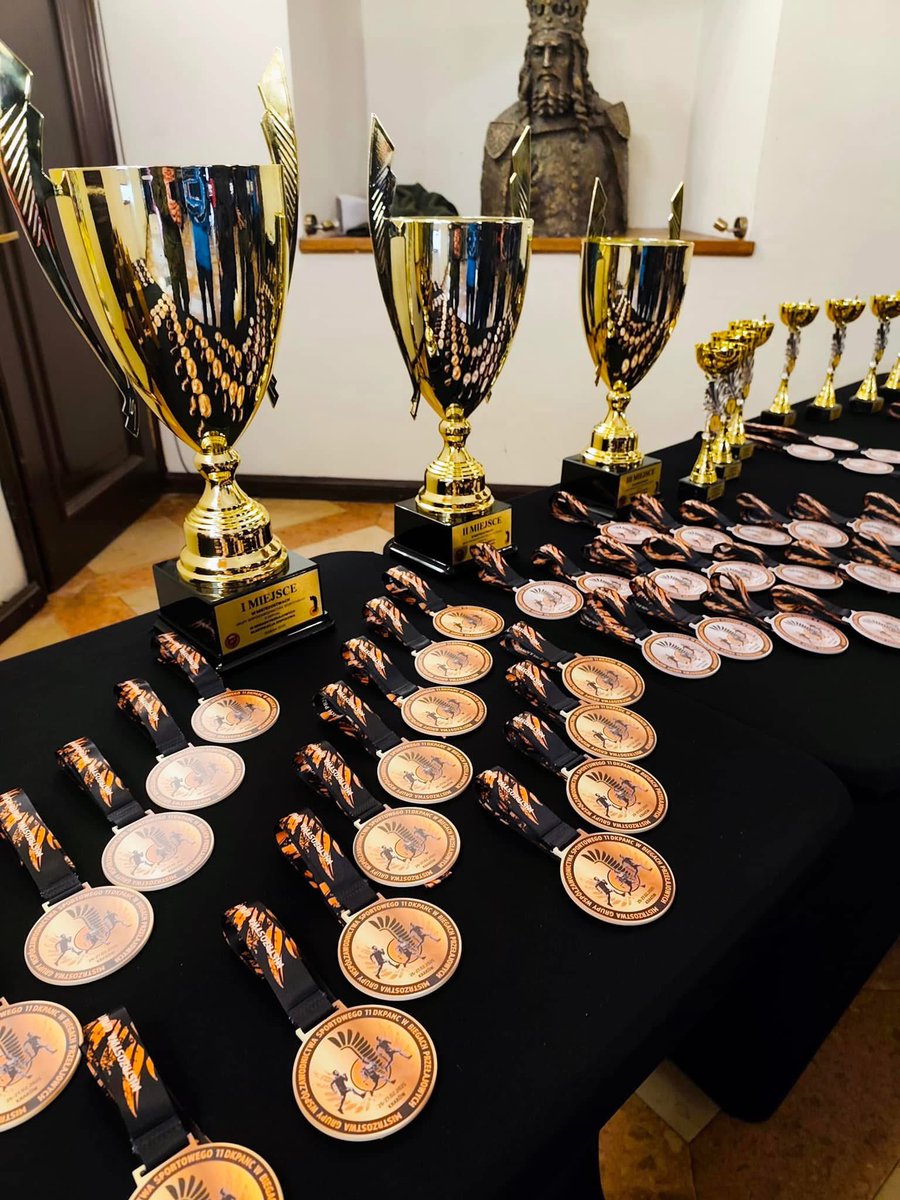 17WBZ's tweet image. W #6BPD w Krakowie zorganizowane zostały zawody w Biegach 🏃🏻‍♂️Przełajowych @11LDKPanc, w których reprezentacja #17WBZ rywalizowała, aż w 12 kategoriach. 
W klasyfikacji końcowej reprezentacja brygadowa zajęła miejsce 🥉.