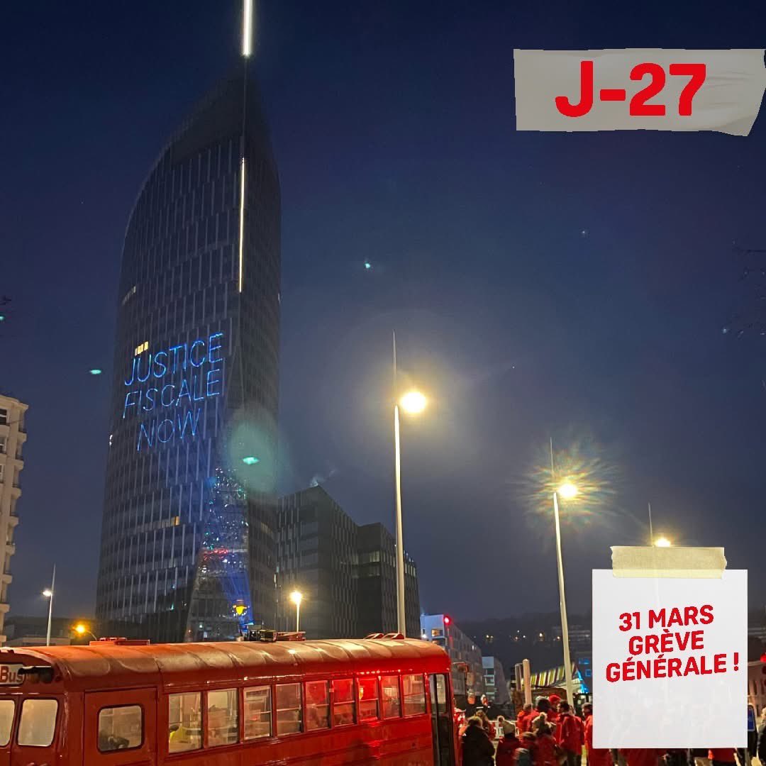 #31mars, #Grève générale! 1 raison par jour de faire grève. Ajd, une "réforme fiscale" particulièrement injuste, car les diminutions d'impôt vont surtout  bénéficier aux très hauts revenus ; la suppression du quotient conjugal va pénaliser de nombreux ménages !