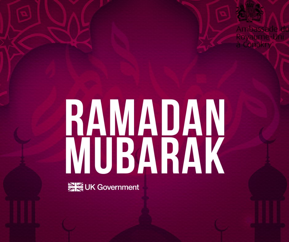 UK in Guinea 🇬🇧🇬🇳 (@ukinguinea) on Twitter photo Toute l'équipe de <a href="/UKinGuinea/">UK in Guinea 🇬🇧🇬🇳</a> se joint à <a href="/HMAJohnMarshall/">John Marshall</a> pour souhaiter un bon Ramadan à tous les fidèles musulmans de Guinée 🇬🇳 et du monde entier.
Que ce mois saint soit pour vous ainsi que vos proches une source de paix et bonheur.
#Ramadan2025 #RamadanMubarak2025 Toute l'équipe de <a href="/UKinGuinea/">UK in Guinea 🇬🇧🇬🇳</a> se joint à <a href="/HMAJohnMarshall/">John Marshall</a> pour souhaiter un bon Ramadan à tous les fidèles musulmans de Guinée 🇬🇳 et du monde entier.
Que ce mois saint soit pour vous ainsi que vos proches une source de paix et bonheur.
#Ramadan2025 #RamadanMubarak2025