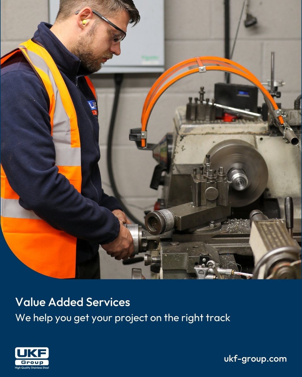UKFGroup's tweet photo. Ordering your stainless from UKF Group means you can request value added services too - making your project run smoothly from the beginning
Call for a quote
https://t.co/RyFdDqCDjd
#UKFGroup #StainlessSteel #MetalProcessing #SteelSupply #StainlessProcessing https://t.co/I7mHpRsmV5