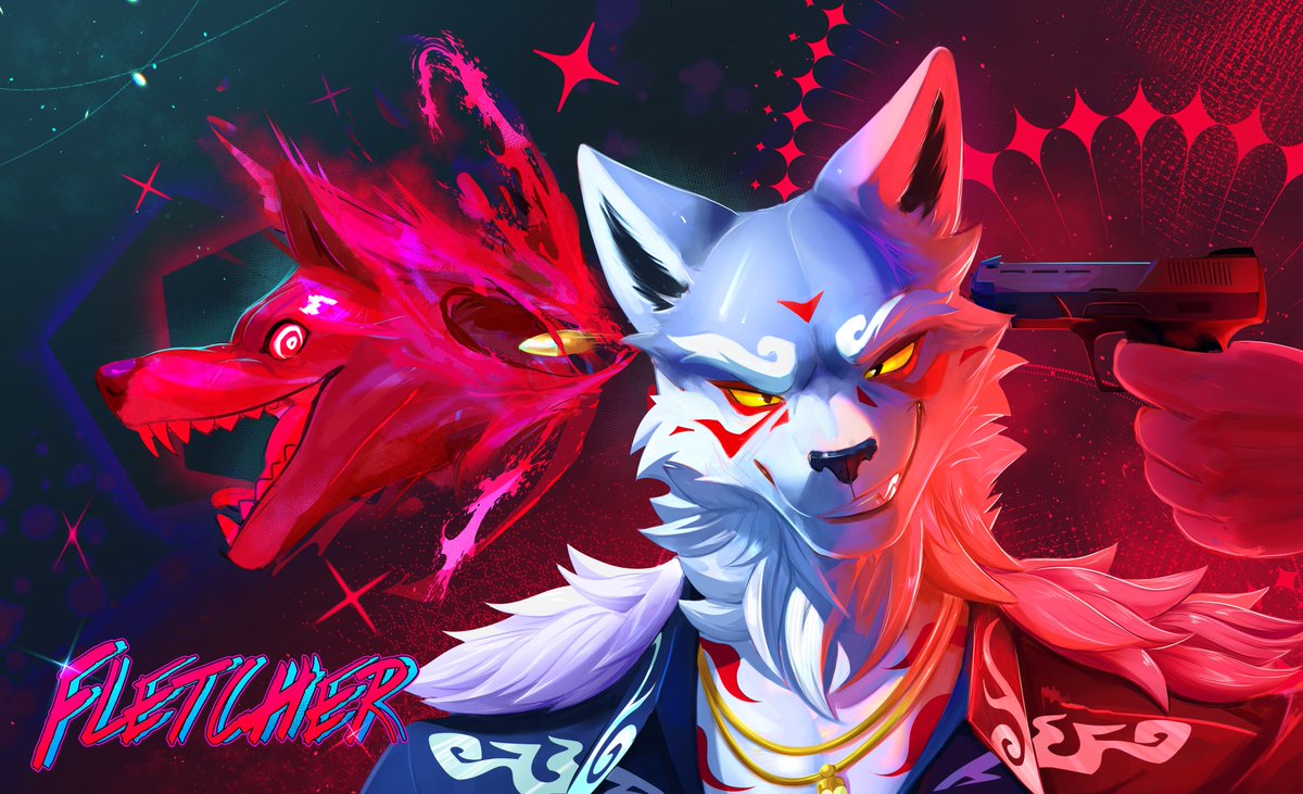 Heh, damn, I really liked the Fletcher design.... Brutal and snide.
Hmmm, I just don't know who to draw from Fortnite... They're all gorgeous and hard to choose.
#FletcherKane #ForniteArt #Fanarts #furry #furryarts