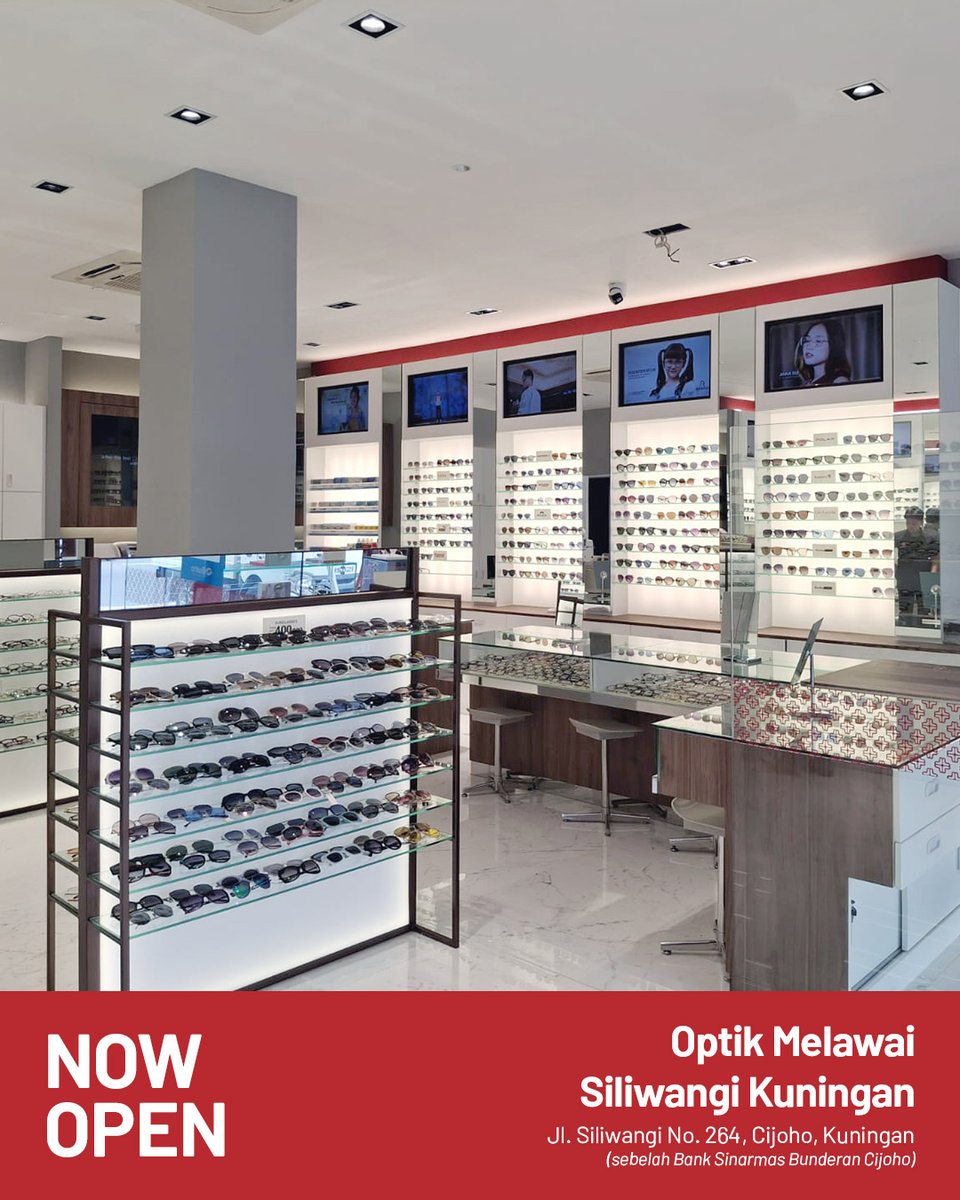 optikmelawai's tweet image. Hello Kuningan, Optik Melawai hadir untuk pertama kalinya yang bertempat di Jl. Siliwangi No. 264, Cijoho. Segera kunjungi dan dapatkan berbagai promo menarik.

#OptikMelawai #Kuningan
