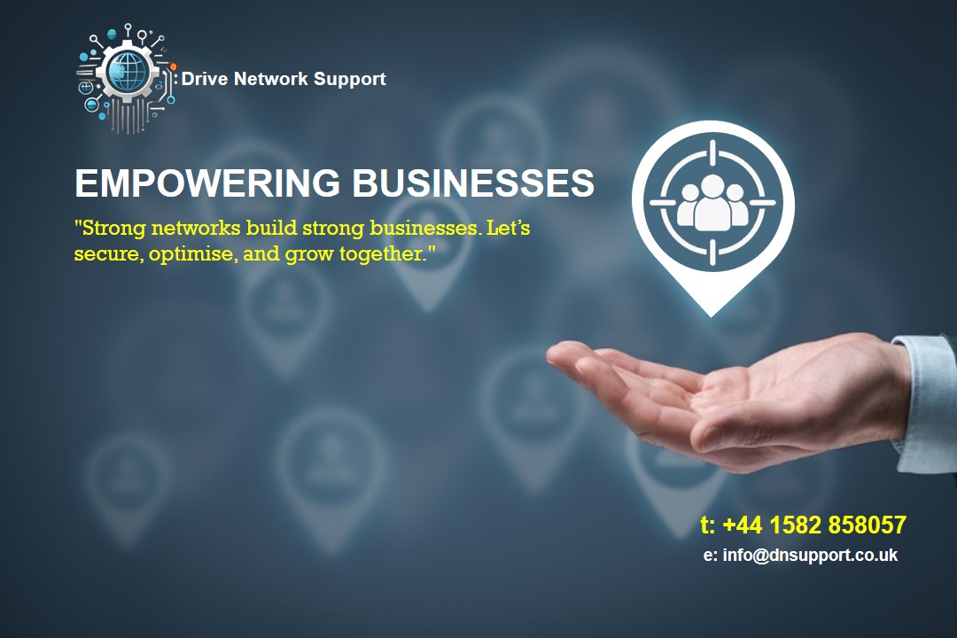 DriveNetwork1's tweet image. "Strong networks build strong businesses. Let’s secure, optimise, and grow together."
📷 dnsupport.co.uk
📷 +44 1582 858057
#TechSupportExperts #ITInfrastructure #NetworkSecurity #ConsultingServices #FastResponseTime #SystemMaintenance #OnsiteSupport
