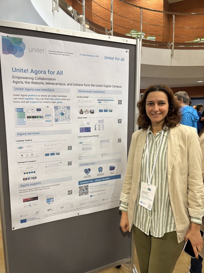 aUPaEU returns to the <a href="/Unite_tech_univ/">Unite! Alliance</a> Dialogue at <a href="/la_UPC/">Universitat Politècnica de Catalunya (UPC)</a>!
Presenting services designed to help to the Alliance community connect and grow together.
Plus interviews and a focus group for valuable insights. 👉 aupaeu.widening.eu/aupaeu-returns…