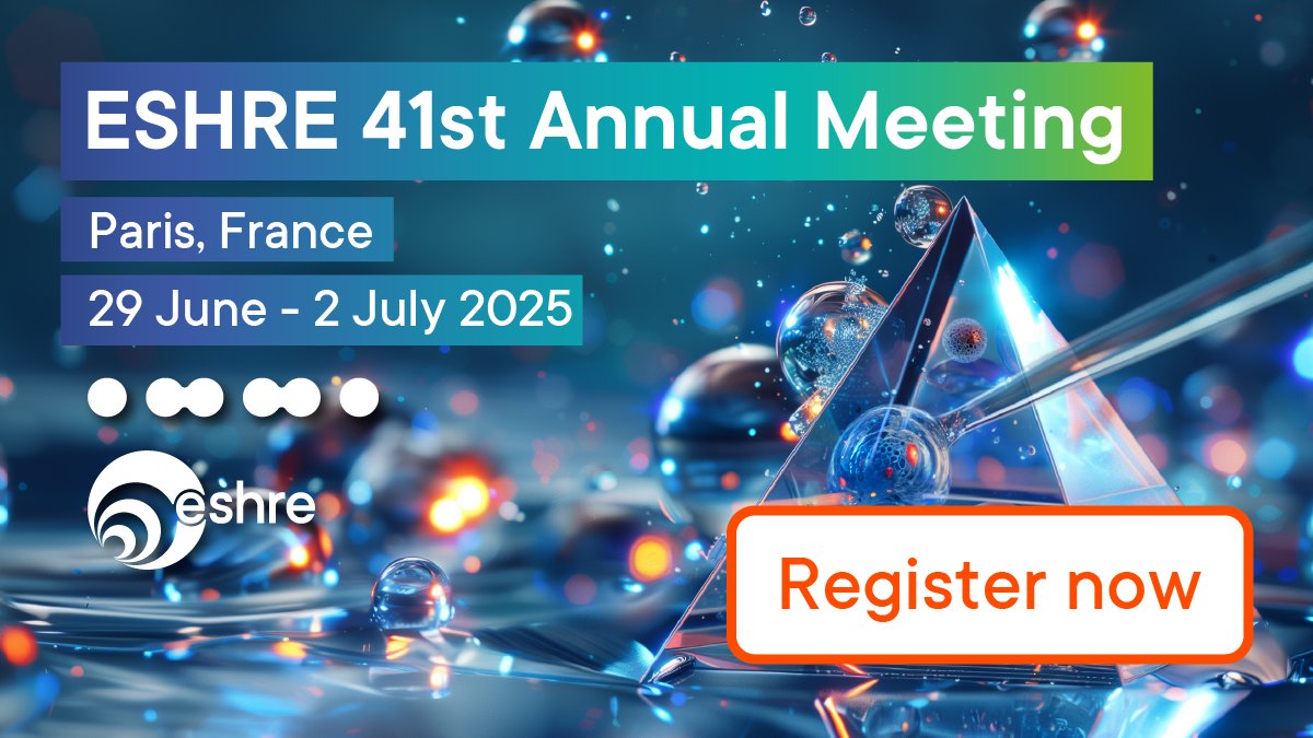 Bienvenue à Paris! 🗼✨
Join us for #ESHRE2025 from 29 June–2 July at the Paris Convention Centre! Dive into 80+ sessions on genetics, ART, infertility, endometriosis &amp; more. Don’t miss Precongress courses on 29 June!
Register now with #EarlyFee rates!
🔗 eshre.eu/ESHRE2025/Regi…