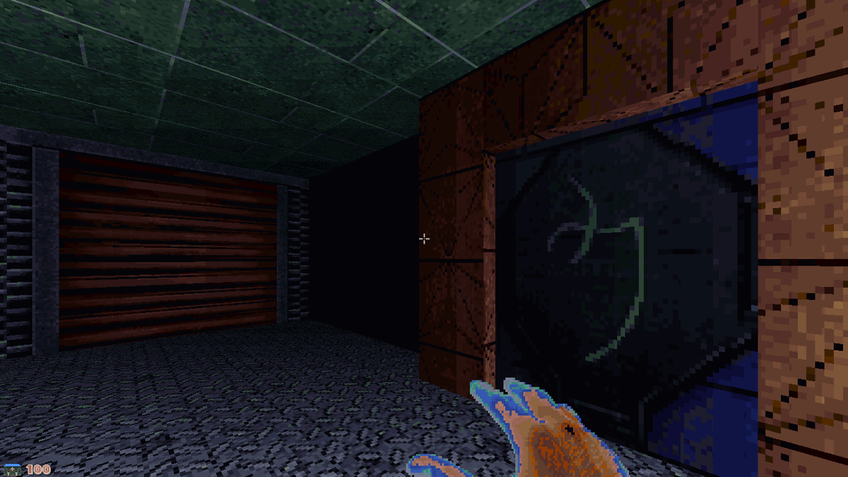 KaminariMark's tweet image. Here are some pictures, of the alpha version of Dark legacy, my first video game. 😁
#prototype #alphaversion #indiegames #IndieGameDev 
#indiedev #IndieDevs #leveldesign #gzdoom #zdoom
#boomershooter