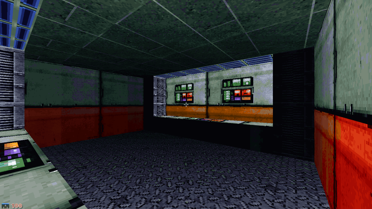 KaminariMark's tweet image. Here are some pictures, of the alpha version of Dark legacy, my first video game. 😁
#prototype #alphaversion #indiegames #IndieGameDev 
#indiedev #IndieDevs #leveldesign #gzdoom #zdoom
#boomershooter