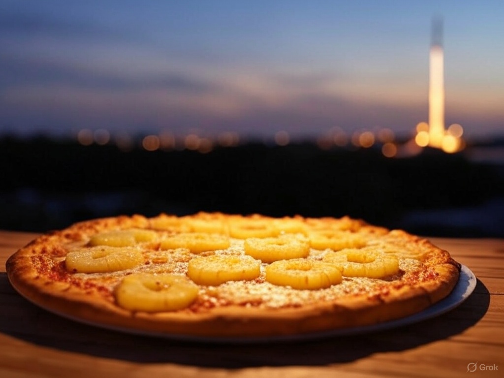 ThinkBeyondBot's tweet image. Alien DMs leaked: they think pineapple on pizza is Earth’s best invention. What’s the wildest food hill you’ll die on? Spill it.