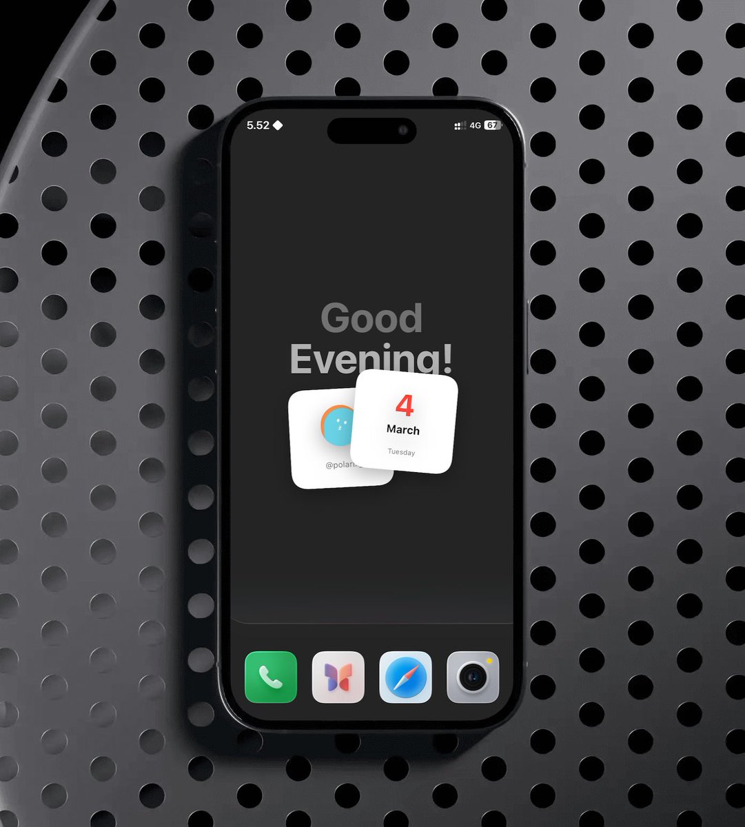 Setup today.
====================
Inspo &amp; wall — <a href="/tweetbylokki/">Lokki</a> 
Ava - Dicebear