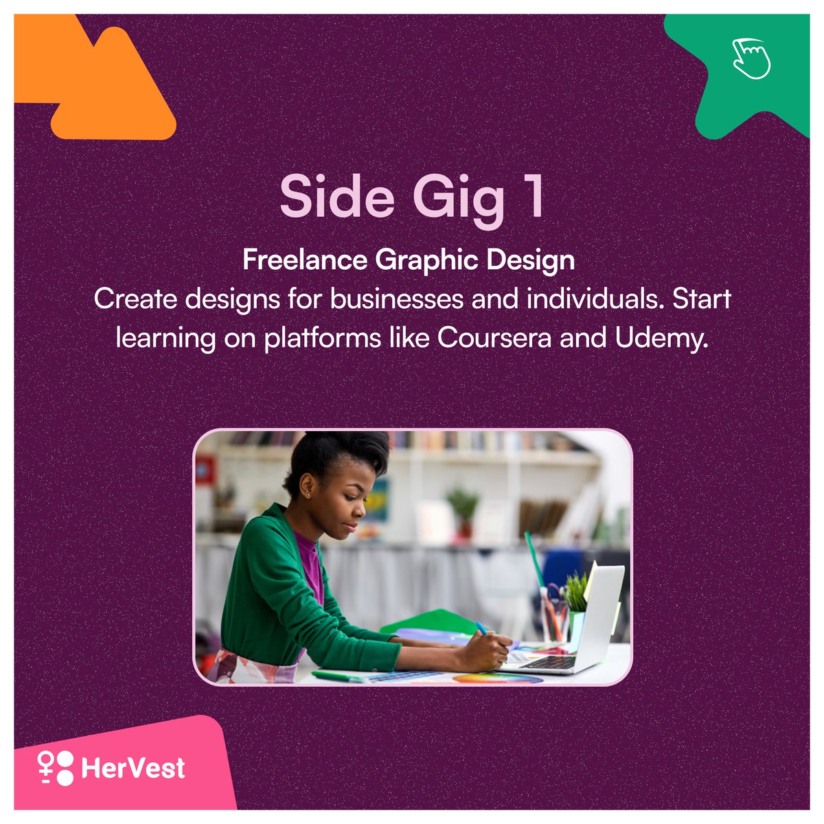 Hervestng's tweet image. Struggling to save because your income is low? 🤔 

It's time to think outside the box! 💡 Check out these side hustles that can help boost your income and set you on the path to financial freedom.

#SideHustles #BoostYourIncome #MoneyMoves #LowIncomeHacks #extraincome