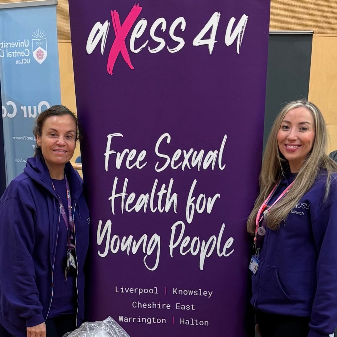 The axess sexual health Outreach Team are currently attending <a href="/KnowsleyCollege/">Knowsley Community College</a> for a careers event, promoting axess services.

If you're attending, make sure to speak with our friendly team.

They can answer any questions you may have about our services.