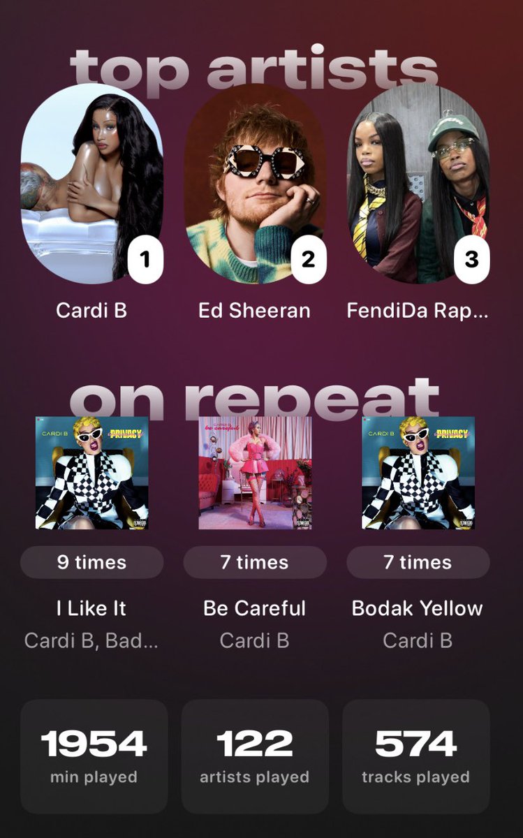 Georgiaisla123's tweet photo. #CardiB #EdSheeran #FendiDaRapper #Airbuds https://t.co/axVHeUEvJQ