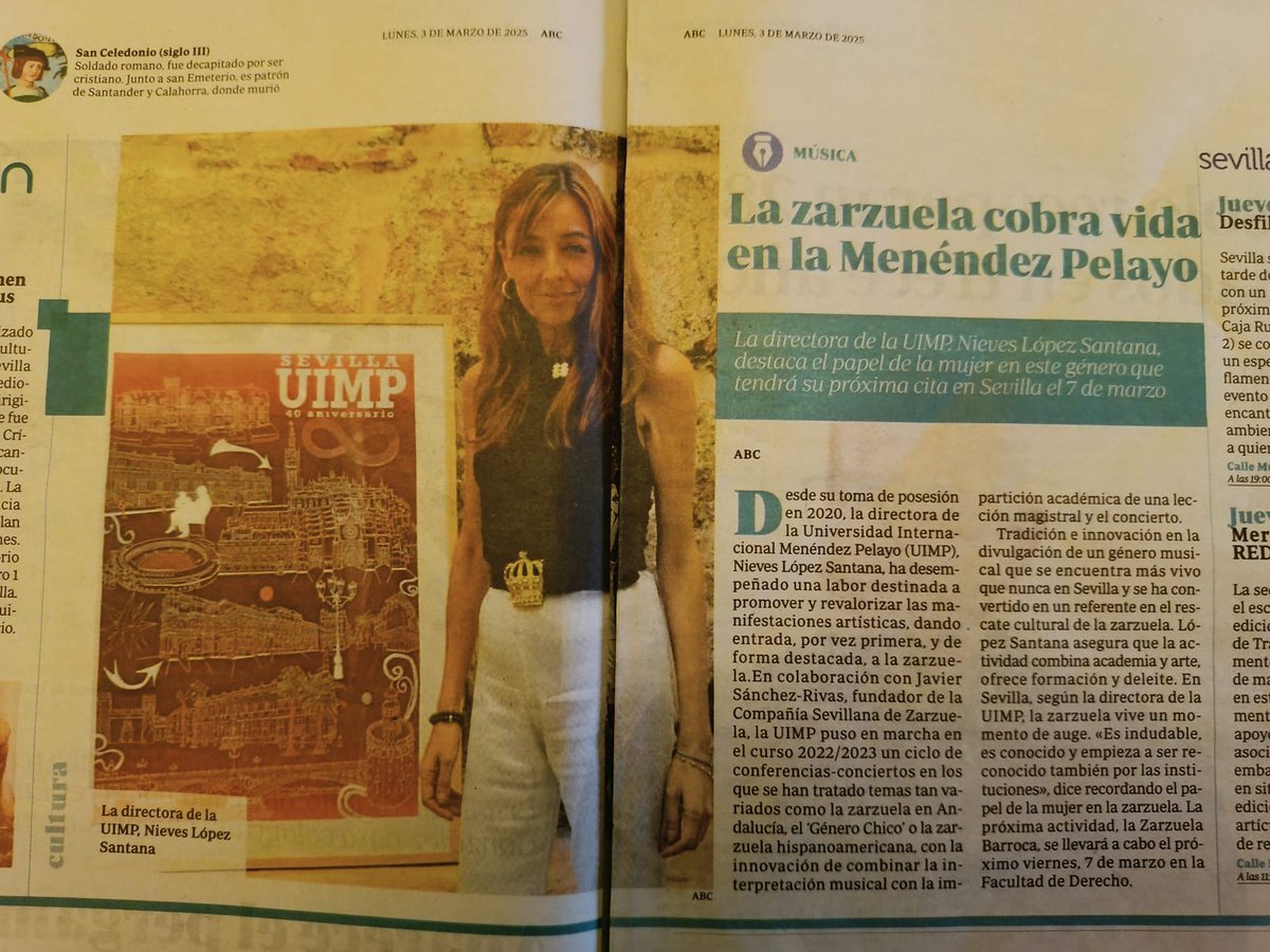 Comenzamos nuestras actividades Cuturales de Primavera , con un nuevo Ciclo de Zarzuela:" La Zarzuela Barroca", organizado en colaboración con la Compañía Sevillana de Zarzuela,  próximo 7 de marzo, a las 18.30 , en el Salón de Actos de la Facultad de Derecho de Sevilla.