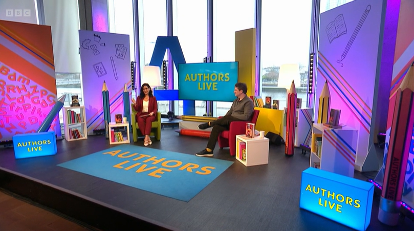 Scottish Book Trust (@scottishbktrust) on Twitter photo And we're live! 📺
We're thrilled to be joined by the brill <a href="/Struan_Murray/">Struan Murray</a> for another exciting #BBCAuthorsLive with
<a href="/BBCScotLearn/">BBC Scotland Learning</a>, hosted by <a href="/TVZaraJ/">Zara Janjua - Broadcast Multi-Hyphenate</a>.
And a huge welcome to our lovely audience, the P4–7s from <a href="/LangfauldsPS/">Langfaulds Primary School & LCR</a> and Avonbridge and Drumbowie Learning Community 👋 And we're live! 📺
We're thrilled to be joined by the brill <a href="/Struan_Murray/">Struan Murray</a> for another exciting #BBCAuthorsLive with
<a href="/BBCScotLearn/">BBC Scotland Learning</a>, hosted by <a href="/TVZaraJ/">Zara Janjua - Broadcast Multi-Hyphenate</a>.
And a huge welcome to our lovely audience, the P4–7s from <a href="/LangfauldsPS/">Langfaulds Primary School & LCR</a> and Avonbridge and Drumbowie Learning Community 👋