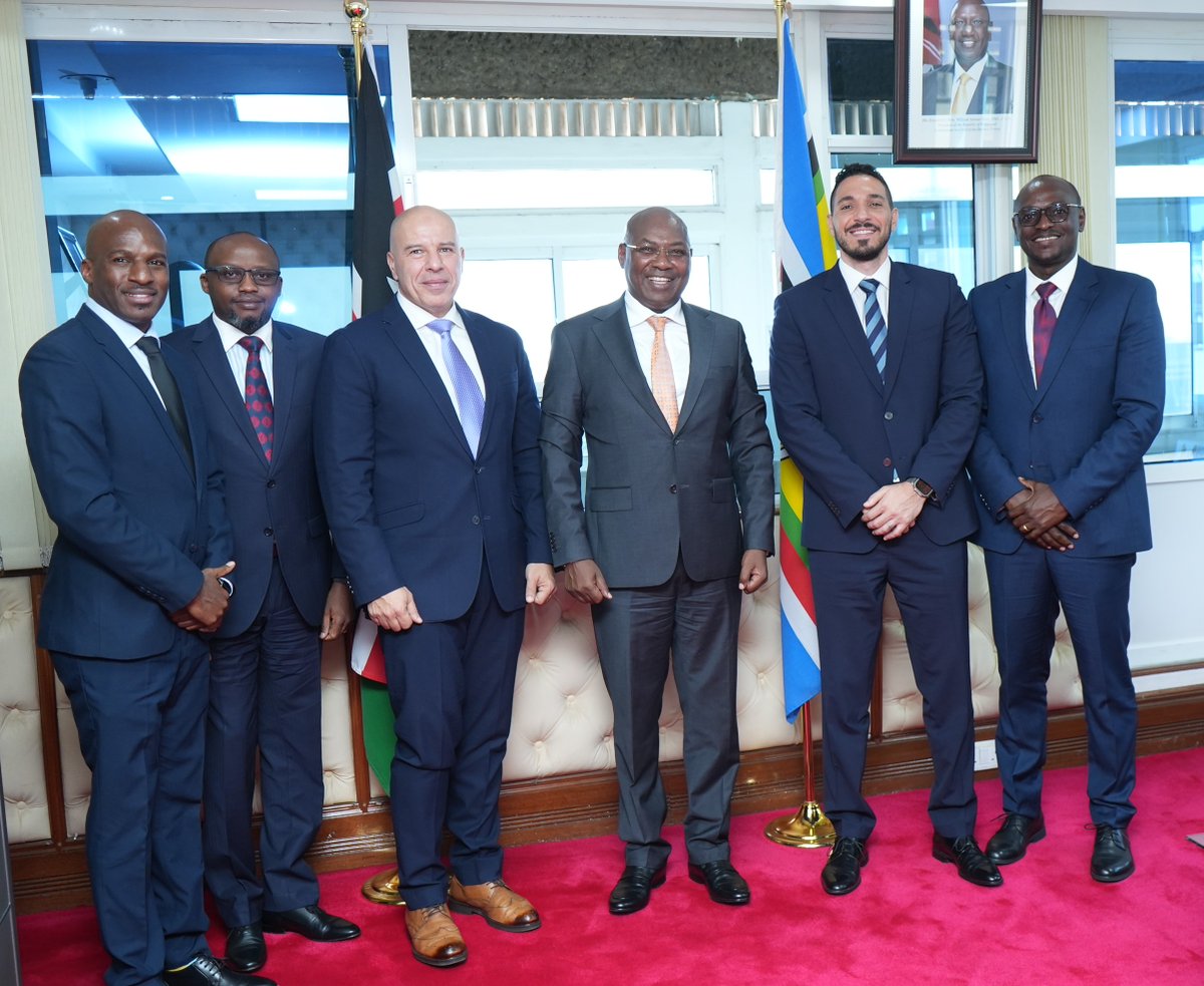KimtaiHarry's tweet photo. 1/4 This morning, I had the privilege of hosting a delegation from @GEHealthCare, led by Dr. Haroun Mohamed, Africa CEO of @GEHealthCare, alongside Jean Fawzi, General Manager, Service Sales Division, EAGM, and Dr. Alex Oketch @aoketch99, General Manager, GE Healthcare, E. Africa https://t.co/A3Dptnn7Or